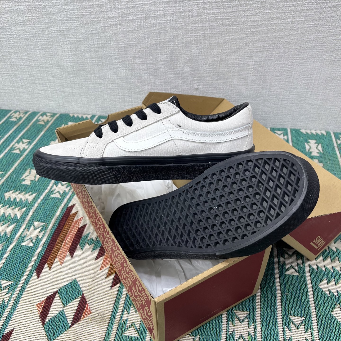 VANS 范斯 SK8-LOW 经典款 低帮 休闲板鞋帆布鞋 工艺：硫化1:1（重量1:1、真标、原钢印