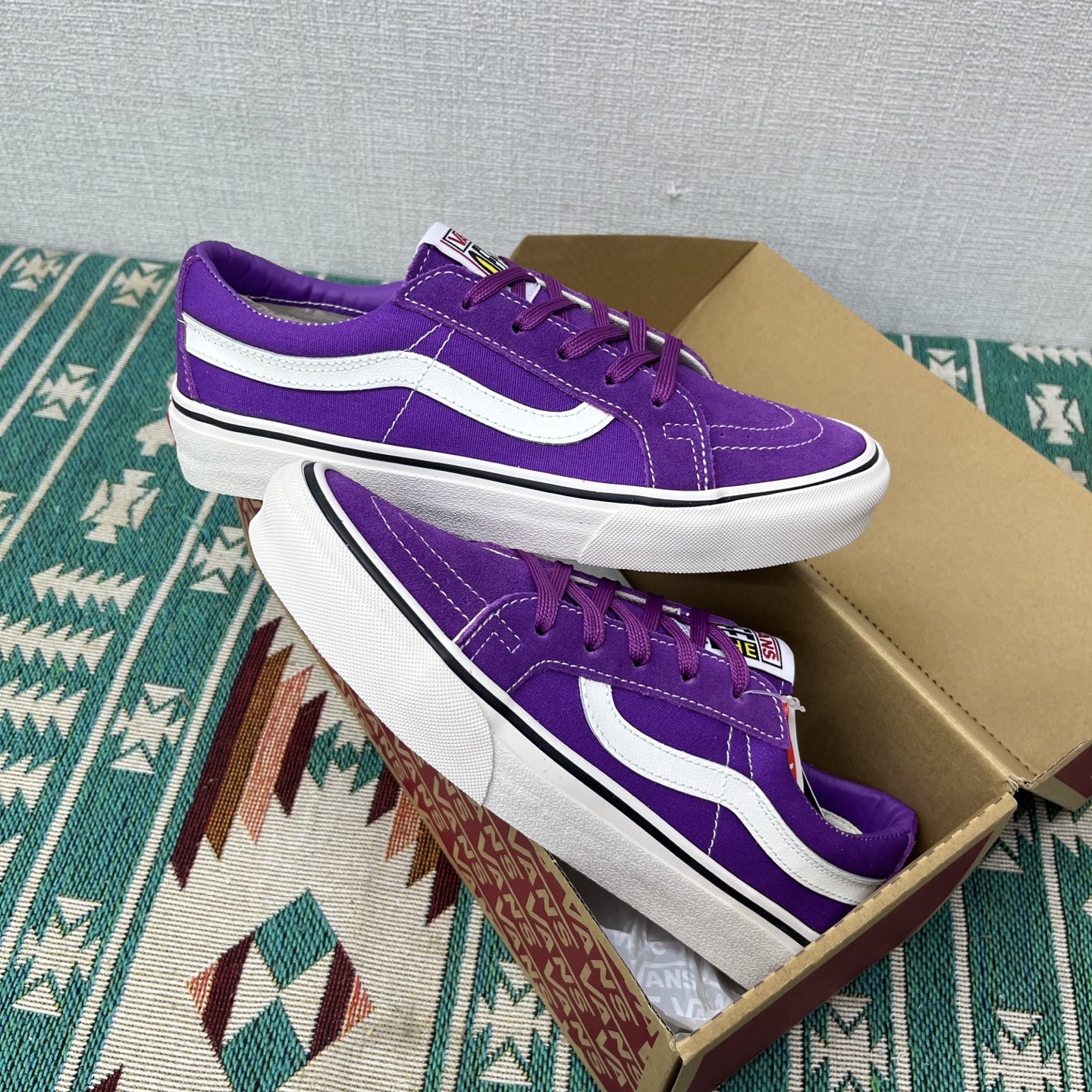 VANS 范斯 SK8-LOW 经典款 低帮 休闲板鞋帆布鞋 工艺：硫化1:1（重量1:1、真标、原钢印
