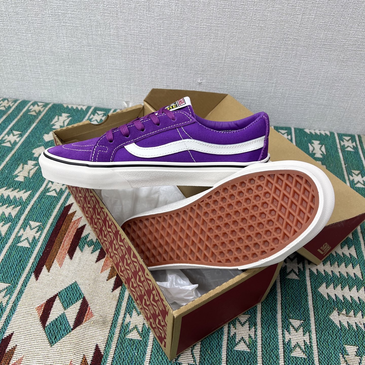 VANS 范斯 SK8-LOW 经典款 低帮 休闲板鞋帆布鞋 工艺：硫化1:1（重量1:1、真标、原钢印