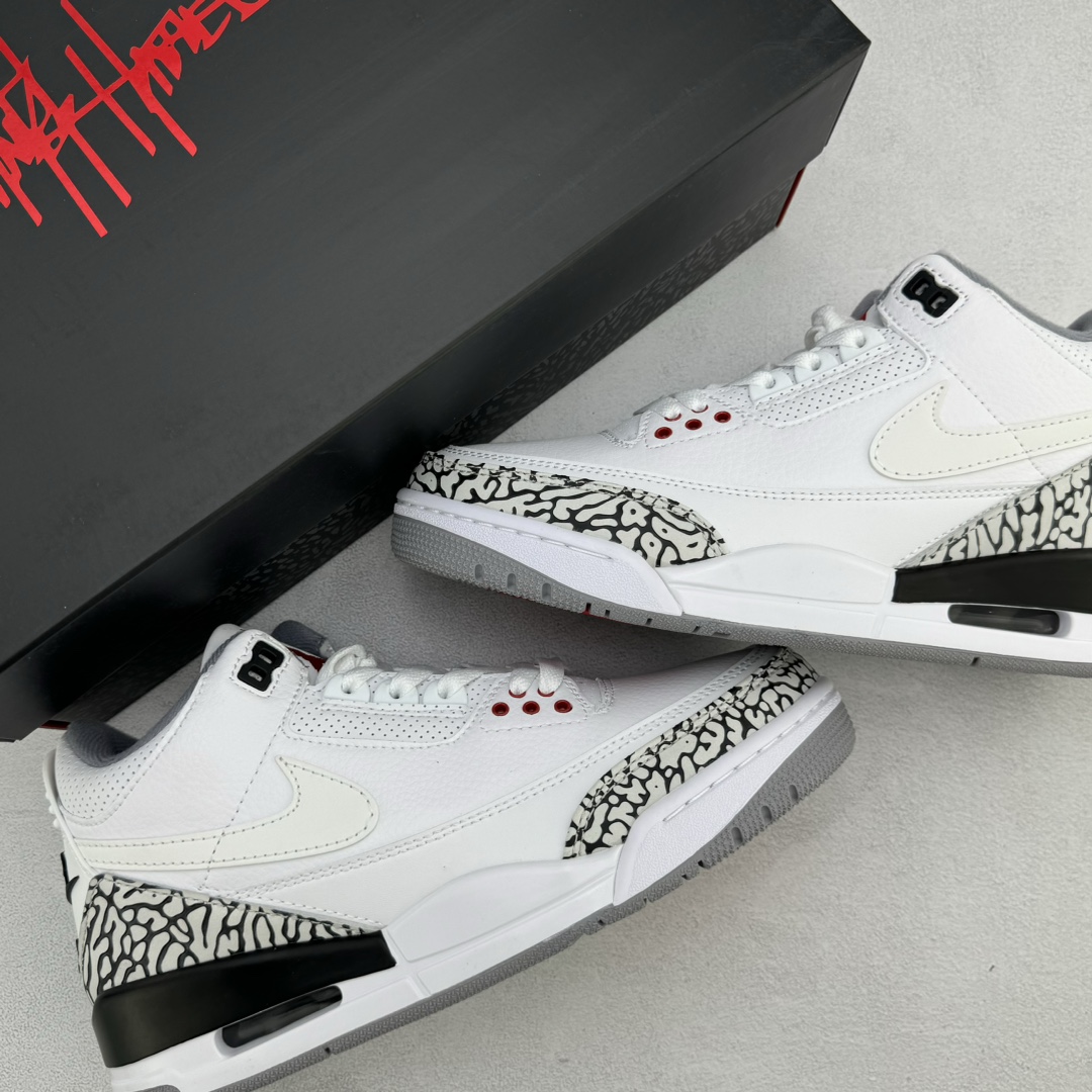 版AirJordanAJ3终端供应JTHTinker手稿罚球线AV6683-160系列市场中端王者全套原