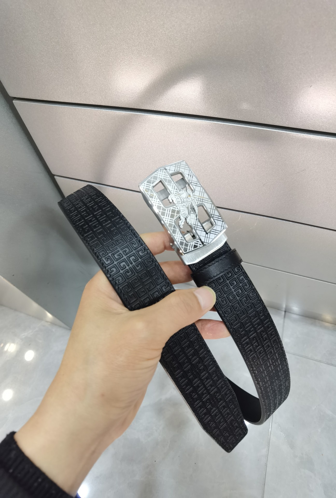 巴宝莉自动扣㊙️原单高端品质🎗专柜官网同步💎宽度3.5精美扣头💯意大利进口头层小牛皮原版花纹✨纹理消晰真实感超强🌈打造全