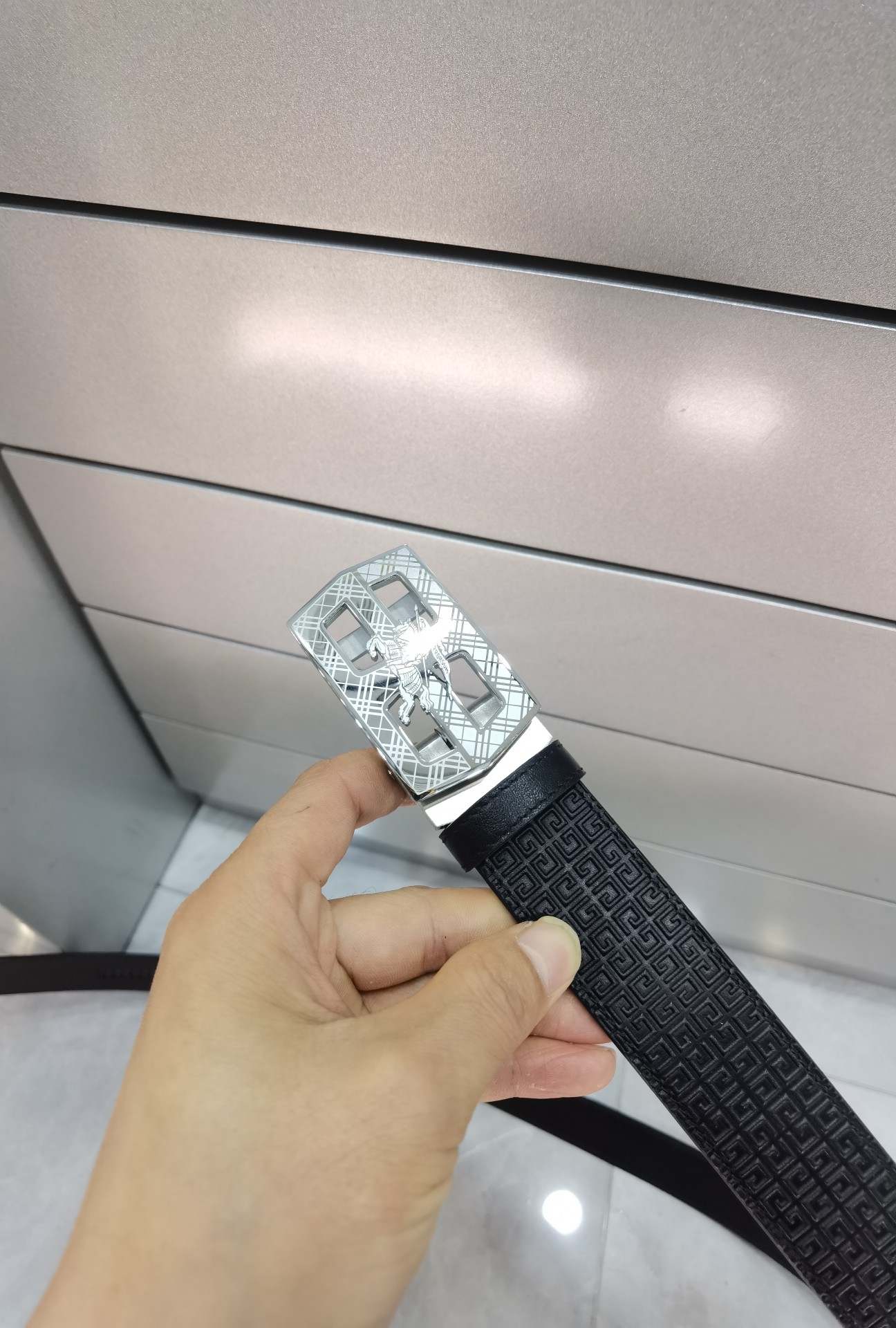 巴宝莉自动扣㊙️原单高端品质🎗专柜官网同步💎宽度3.5精美扣头💯意大利进口头层小牛皮原版花纹✨纹理消晰真实感超强🌈打造全
