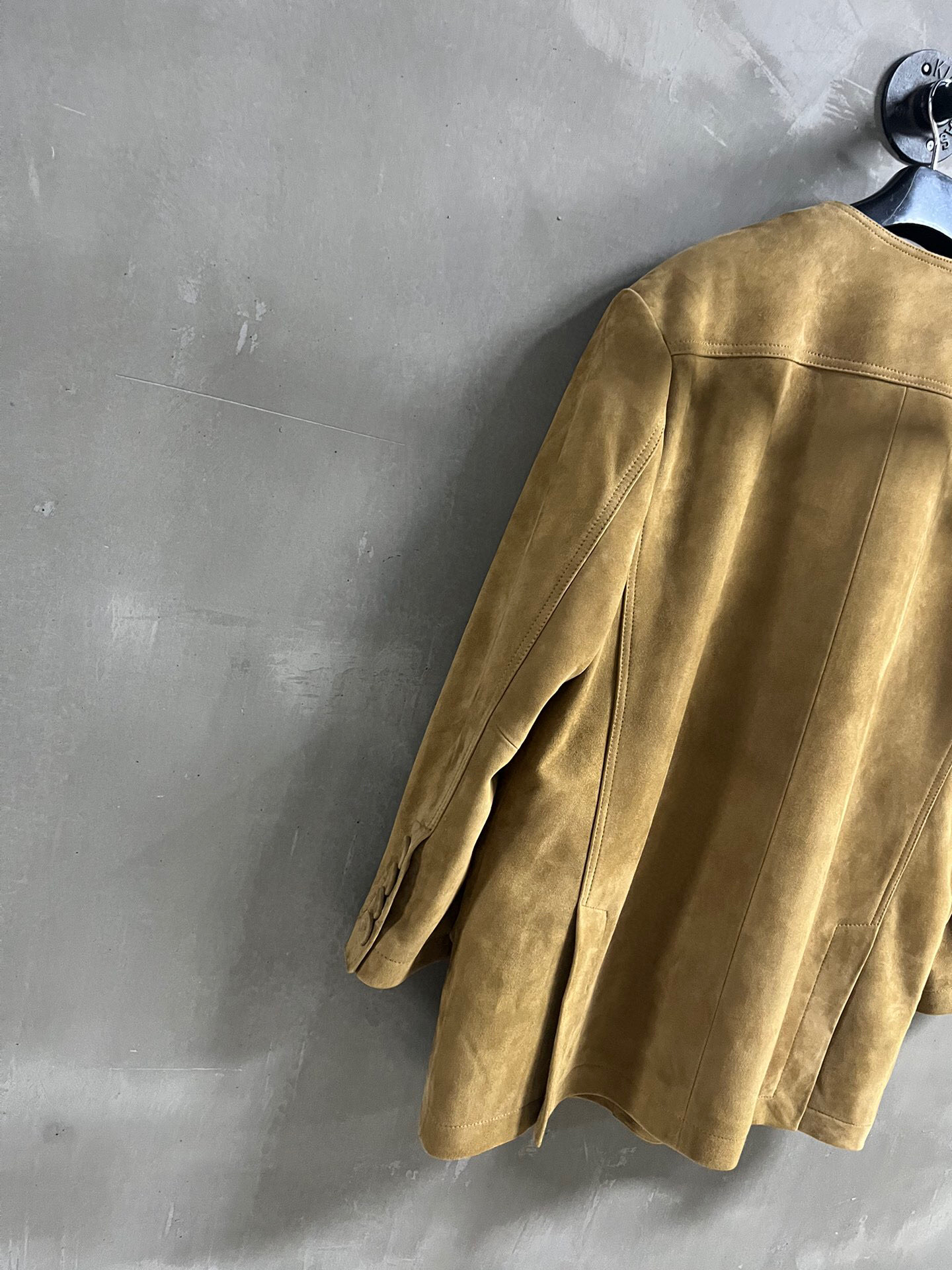 2025 Spring Suit: Original, Stylish Leather Face with Turkish Wool Mix. - 图片 8
