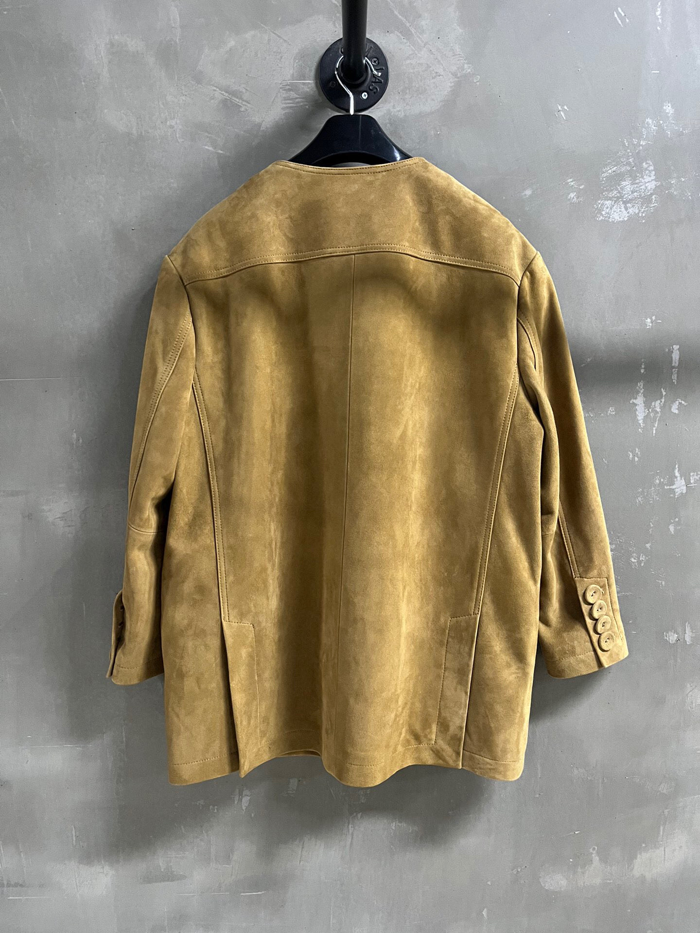 2025 Spring Suit: Original, Stylish Leather Face with Turkish Wool Mix. - 图片 9