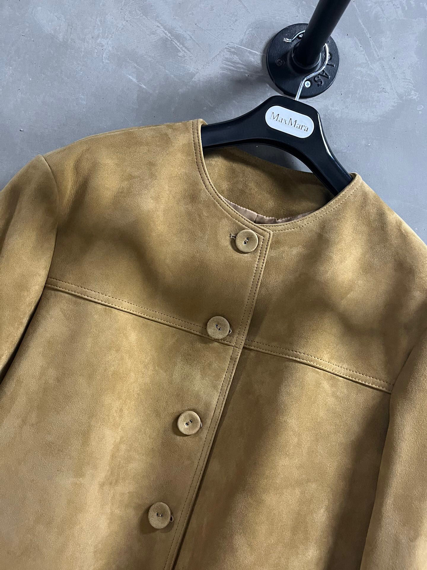 2025 Spring Suit: Original, Stylish Leather Face with Turkish Wool Mix. - 图片 5