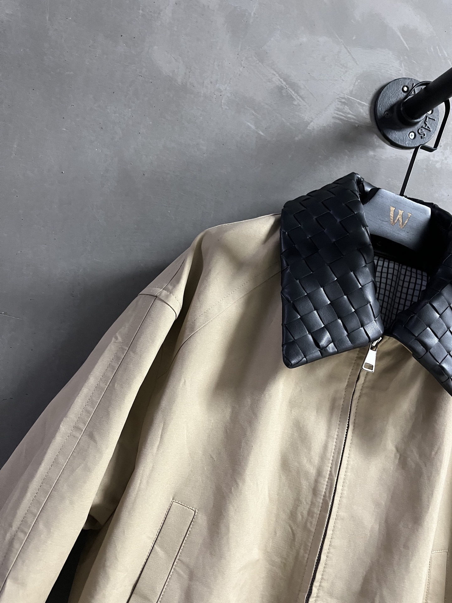 Bottega Veneta Inspired Woven Collar Jacket - Stylish Outerwear 3 i1742643111290 5897 0 1