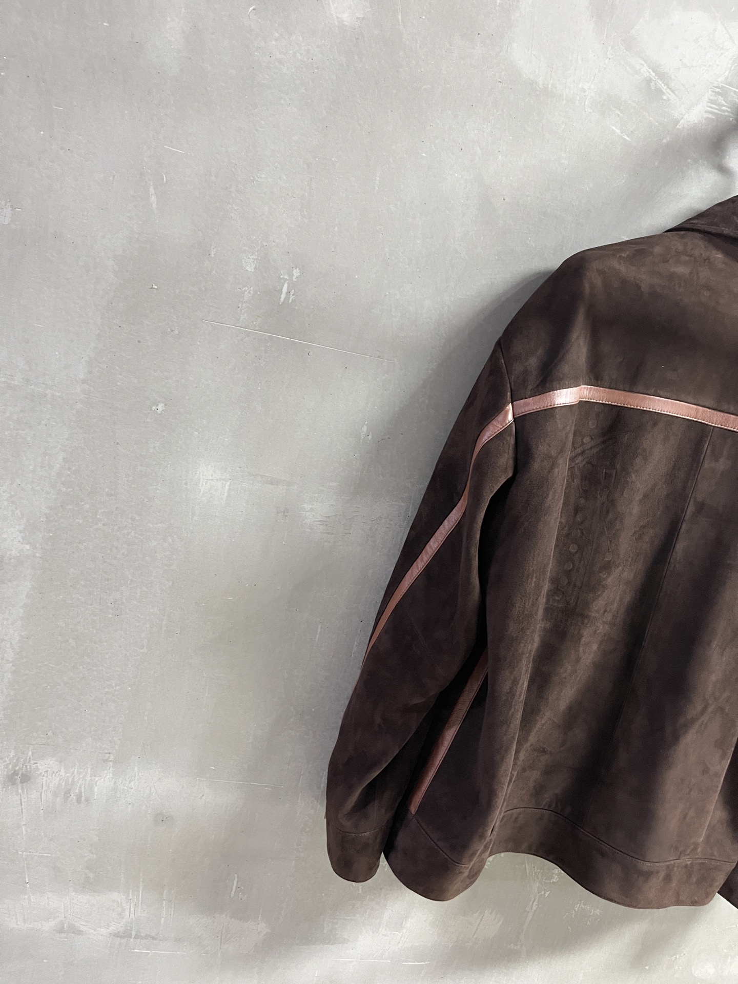 Miu Miu Inspired Leather Jacket - Chic Color Block Design, Autumn 2025 Collection 9 i1752581019589 9656 0 7