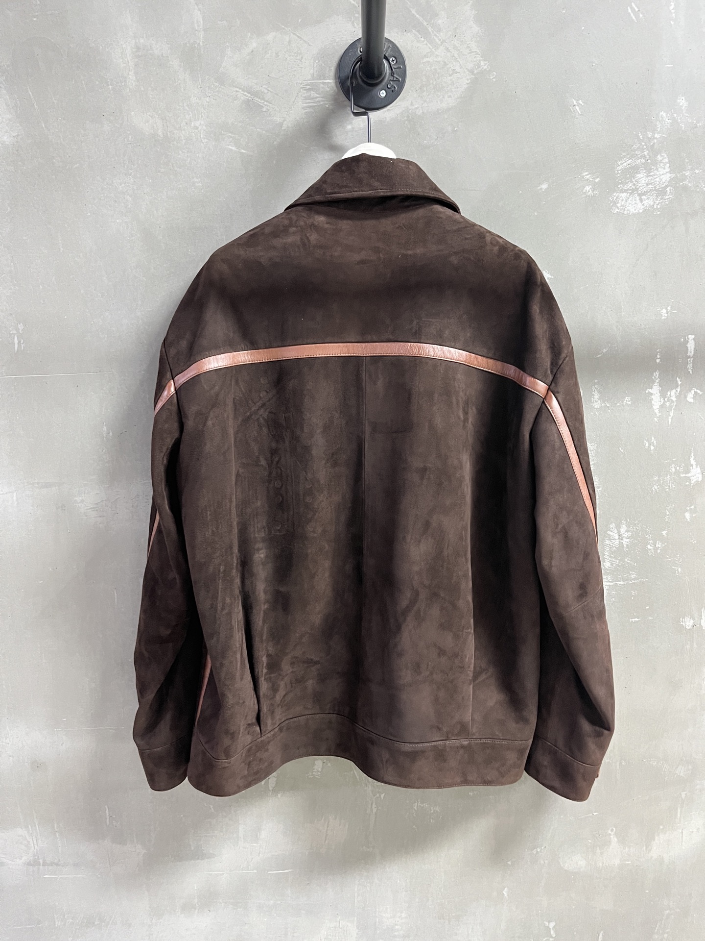 Miu Miu Inspired Leather Jacket - Chic Color Block Design, Autumn 2025 Collection 10 i1752581019830 1129 0 8