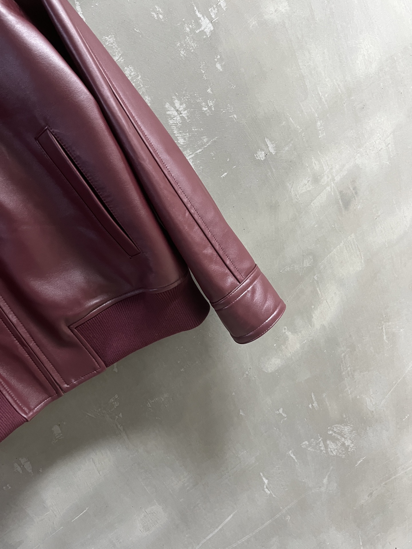 Hand-Woven Leather Collar Jacket, Unisex Lambskin Outerwear, Fall 2025 Collection 8 i1752840640098 4555 0 4