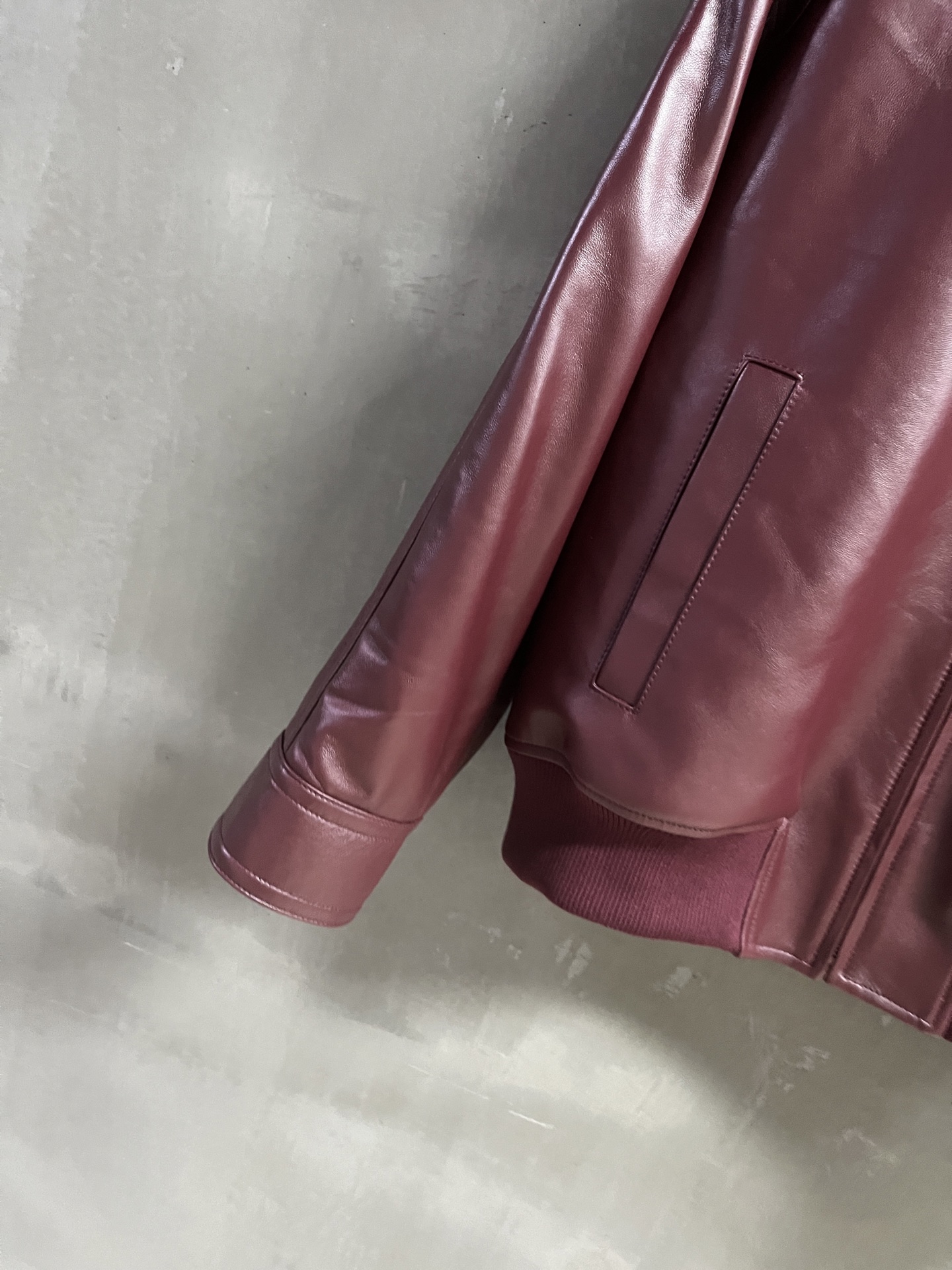 Hand-Woven Leather Collar Jacket, Unisex Lambskin Outerwear, Fall 2025 Collection 4 i1752840646337 9359 0 1