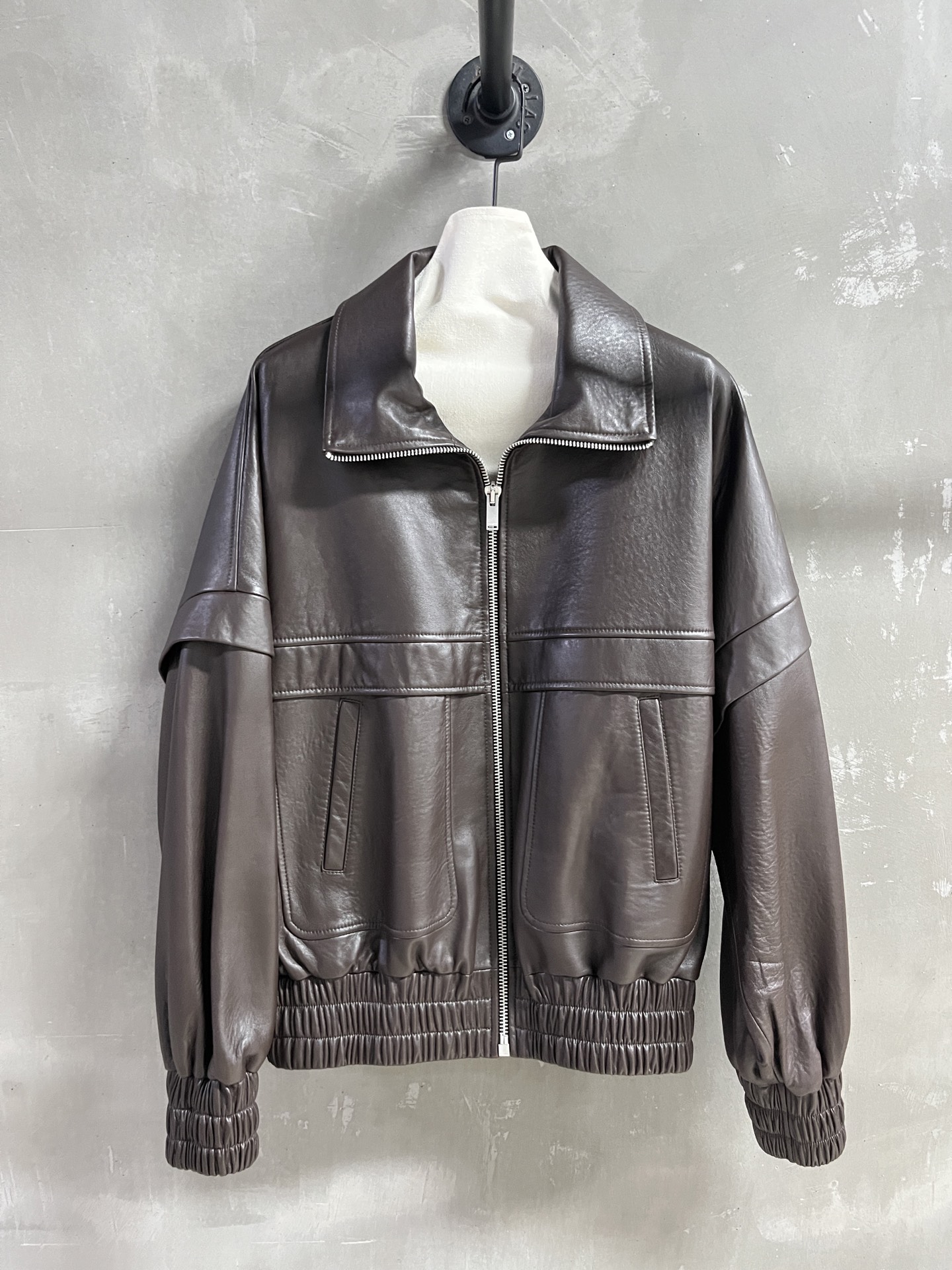 Saint Laurent Lambskin Leather Jacket - Unisex Fall 2025 Collection 3 i1752933758161 4767 0 0