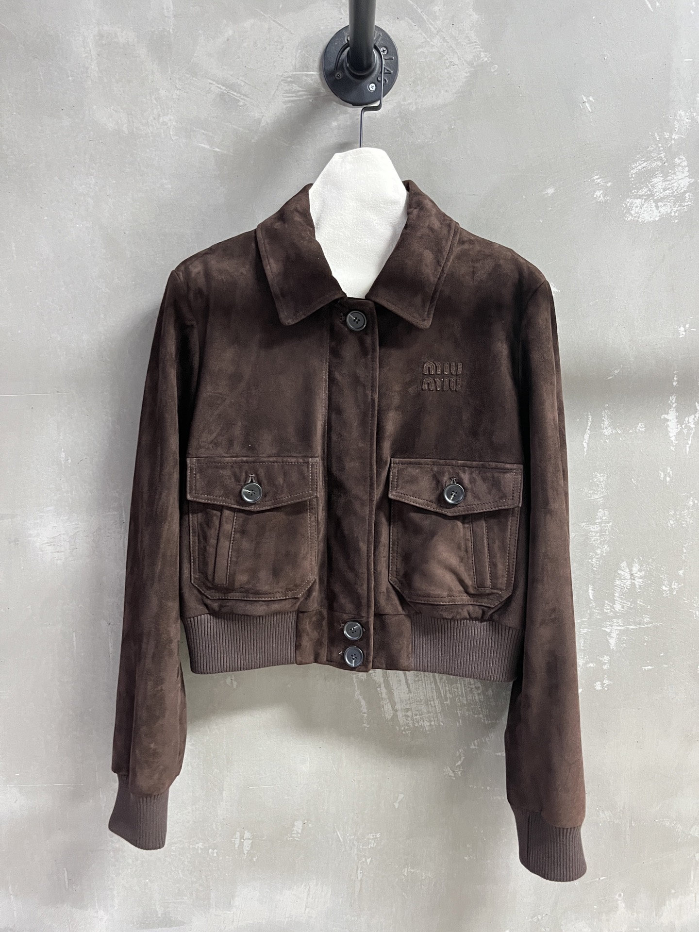 Miu Miu 2025 Fall Collection Lambskin Leather Jacket - Stylish & Versatile 3 i1753257690665 2396 0 0