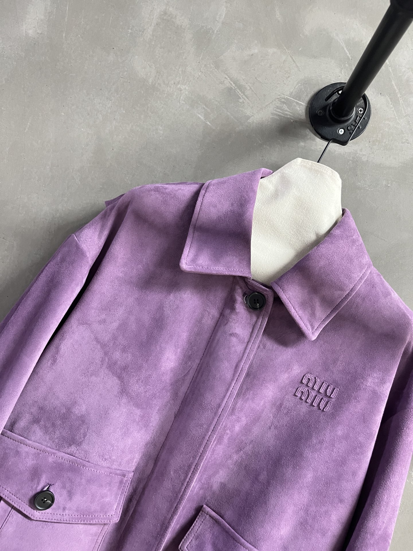 Miu Miu Lambskin Leather Jacket - Classic & Slim Fit, Versatile Outerwear 4 i1753431131039 9842 0 1