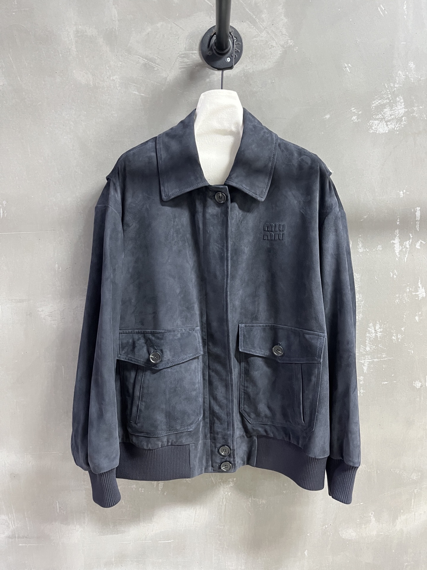 Miu Miu Lambskin Leather Jacket - Classic & Stylish Fall Outerwear 3 i1753431277548 6773 0 0
