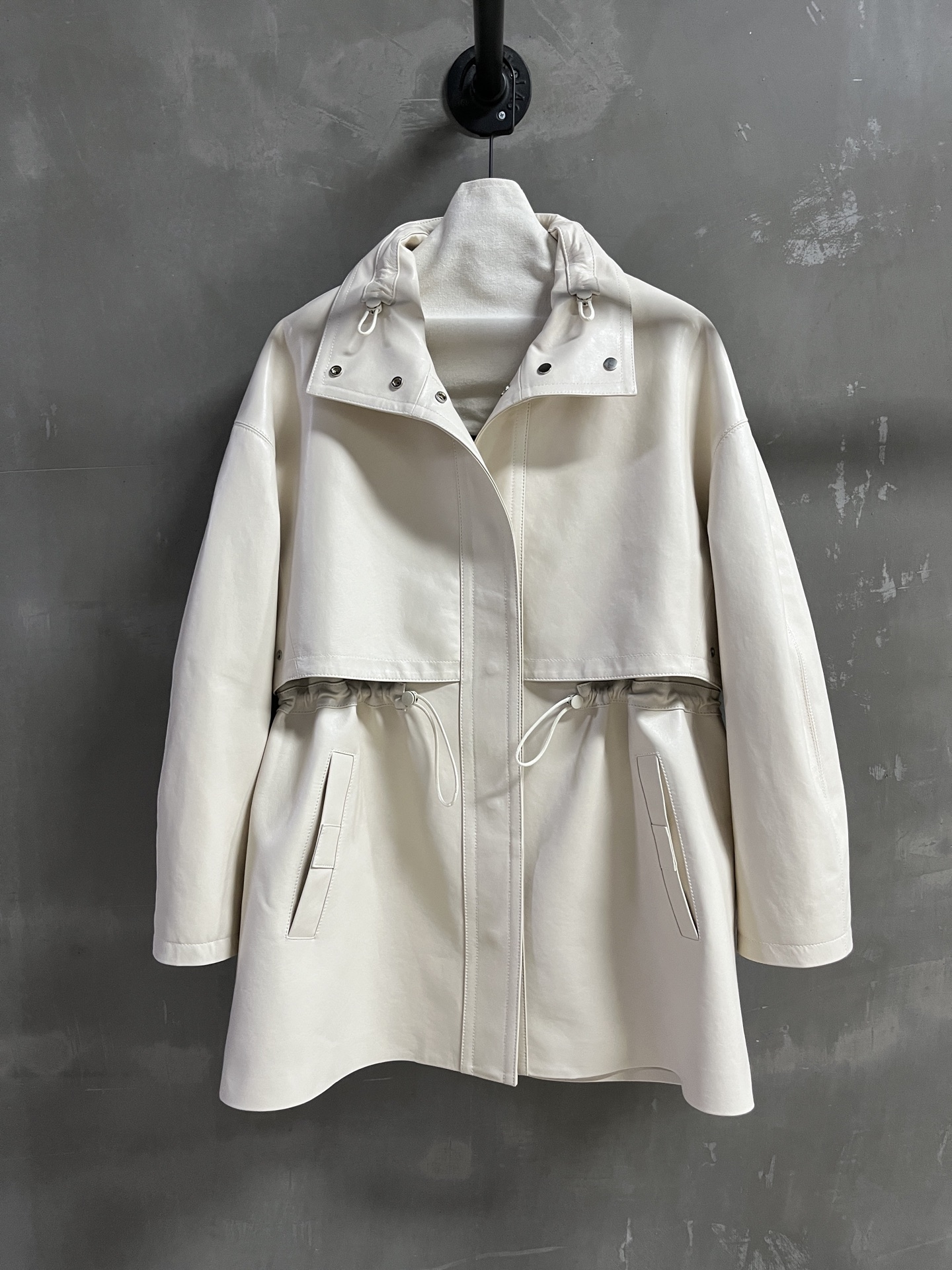 Ferocious Woman Dust Bag Leather Jacket: Original, Stylish, Turkish Lambs, 2025 Early Autumn. - 图片 1