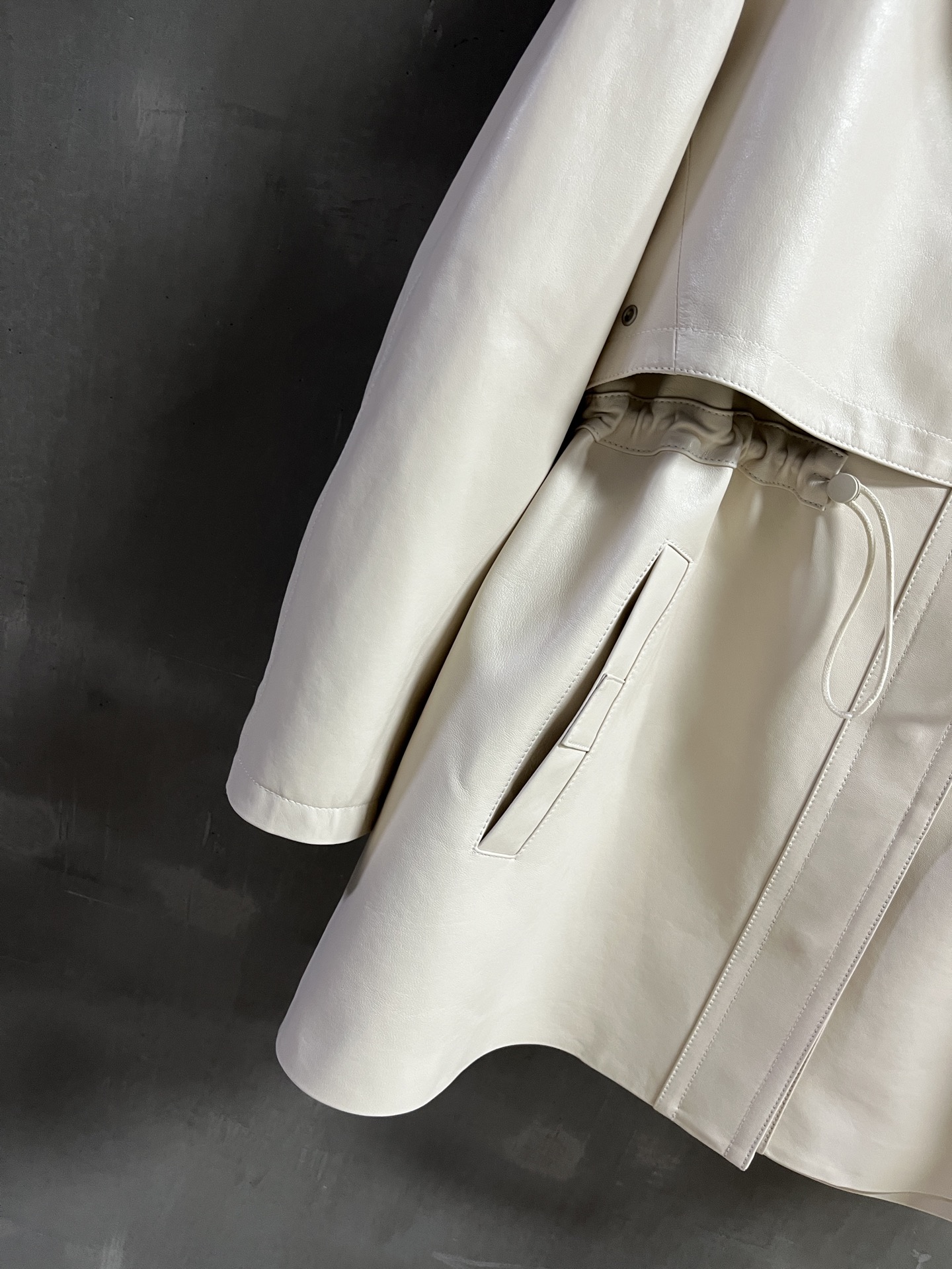 Ferocious Woman Dust Bag Leather Jacket: Original, Stylish, Turkish Lambs, 2025 Early Autumn. - 图片 6