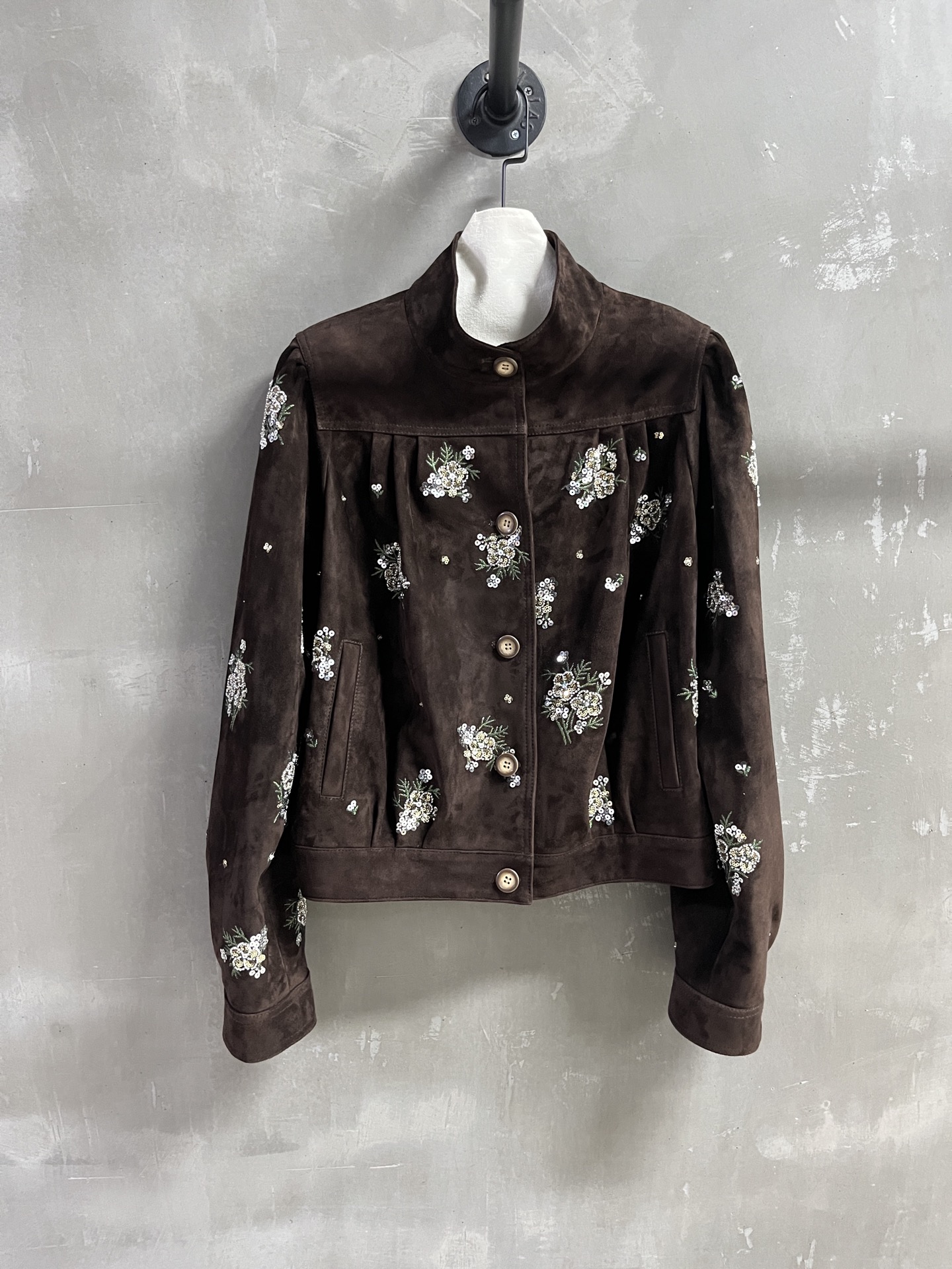 Miu Miu Inspired Embroidered Leather Jacket - Retro Chic Outerwear 3 i1757517898389 1840 0 0