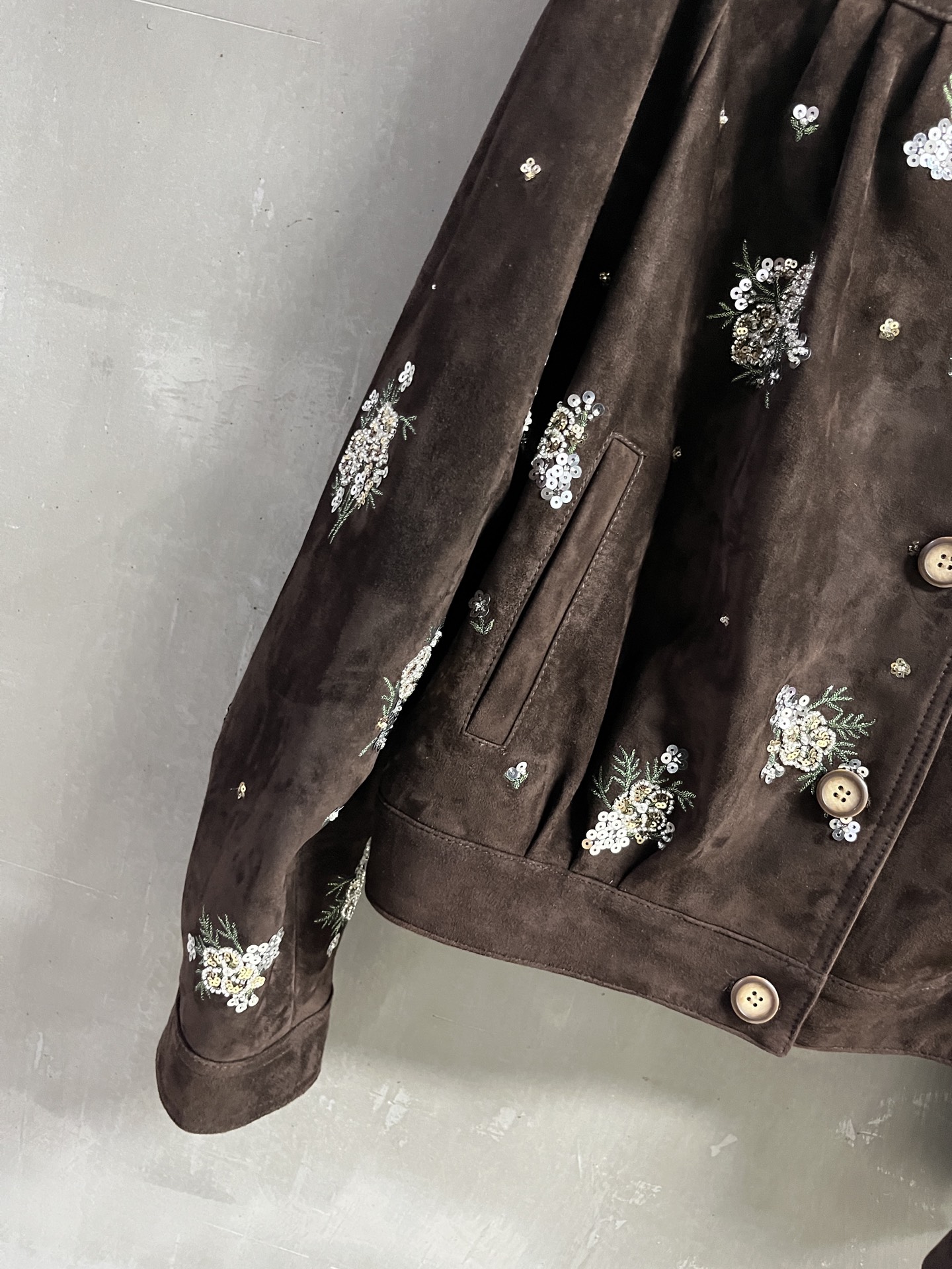 Miu Miu Inspired Embroidered Leather Jacket - Retro Chic Outerwear 8 i1757517914144 4197 0 5