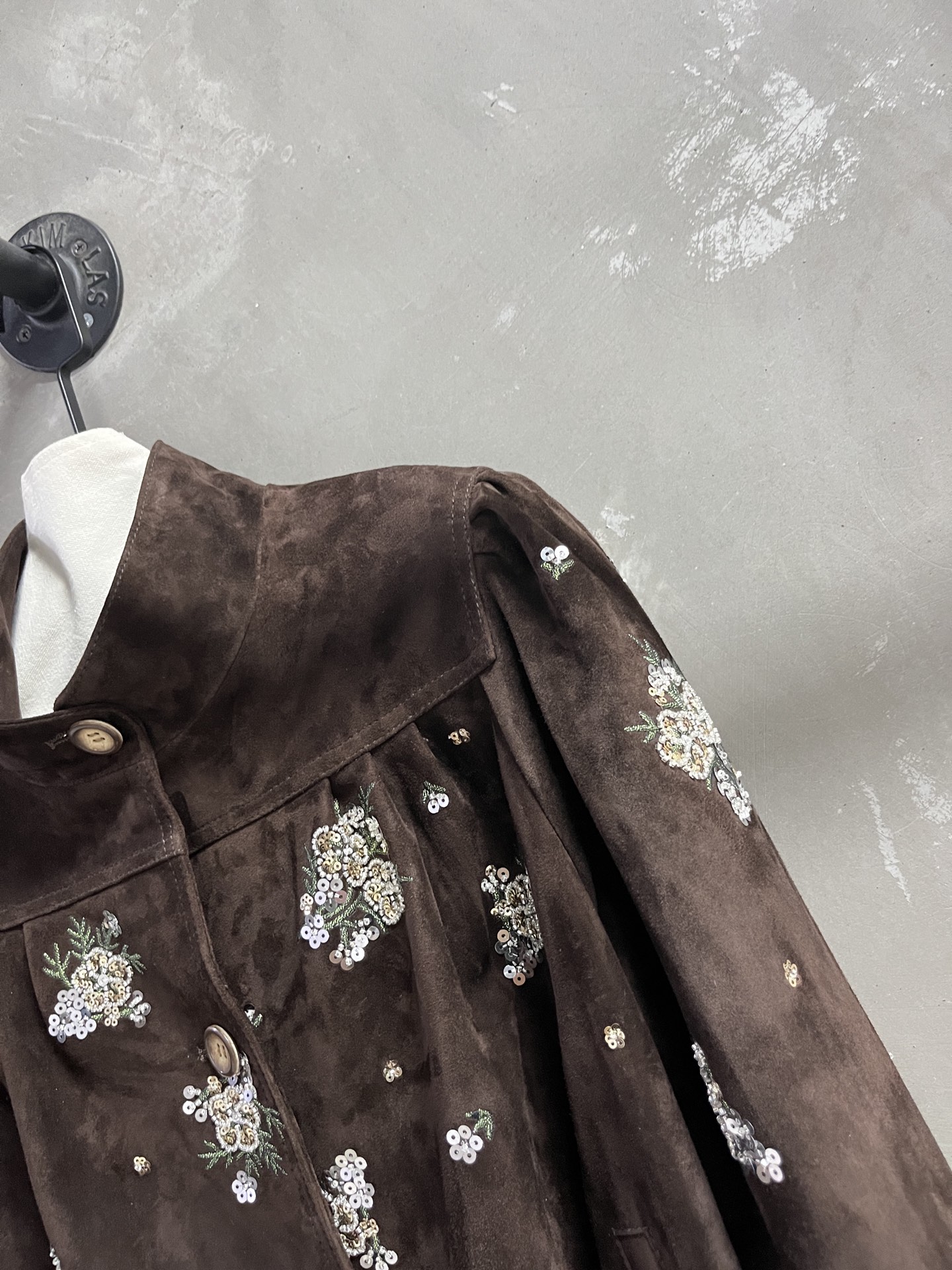 Miu Miu Inspired Embroidered Leather Jacket - Retro Chic Outerwear 5 i1757517914789 1020 0 2