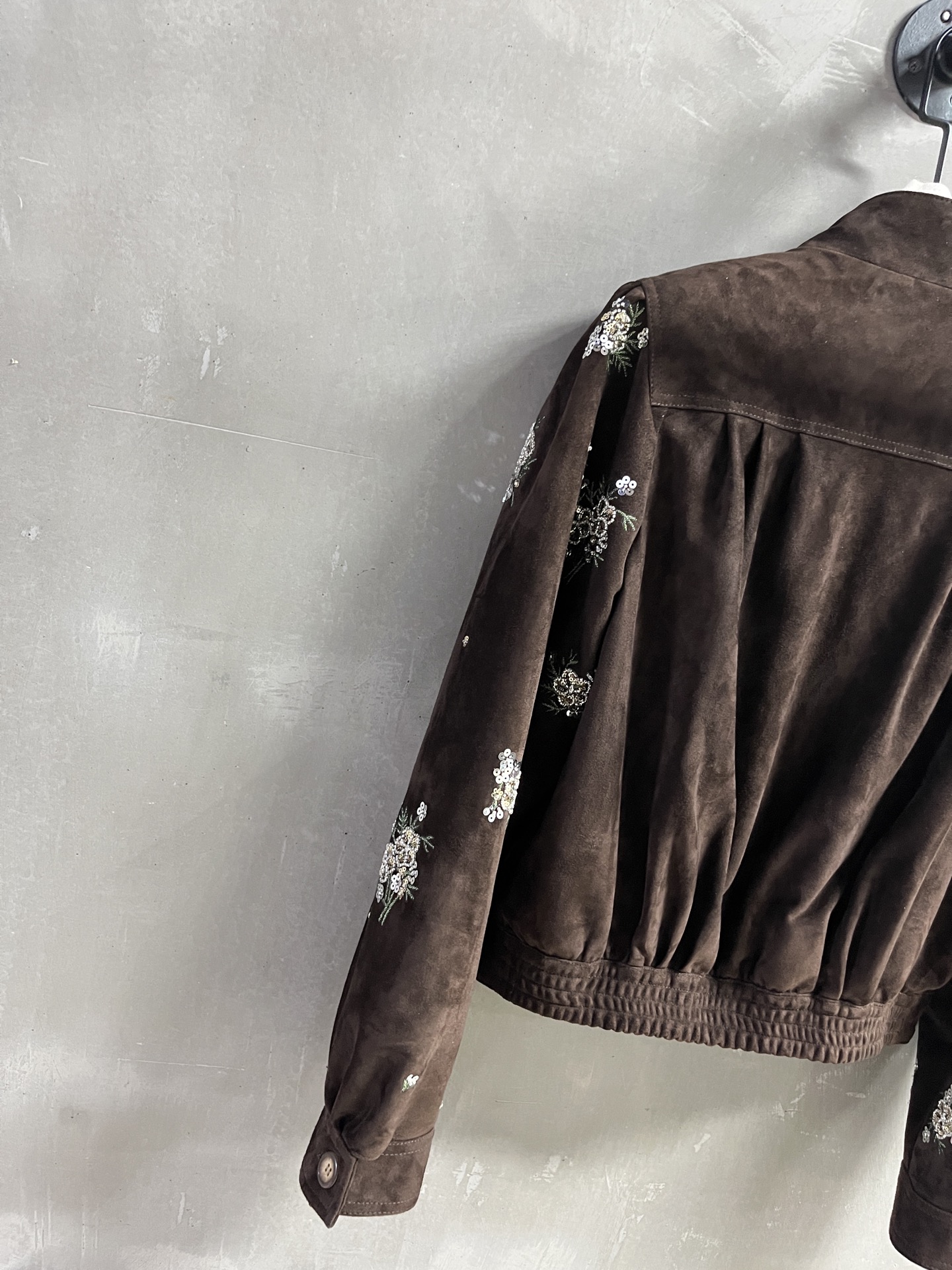 Miu Miu Inspired Embroidered Leather Jacket - Retro Chic Outerwear 9 i1757517924263 3839 0 7