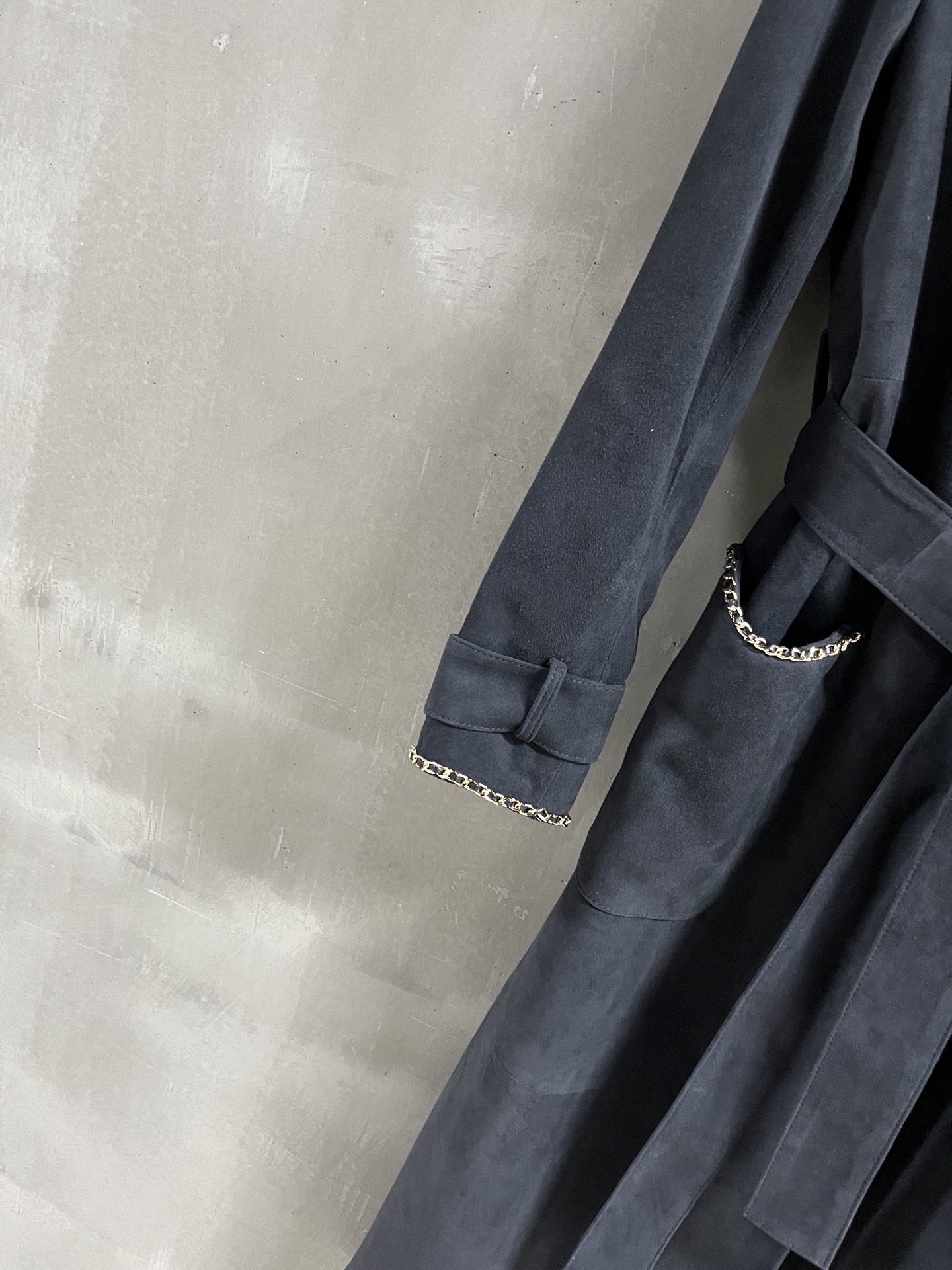 Elegant Chain-Accented Trench Coat | Autumn 2025 New Collection 5 i1758897568657 1435 0 2
