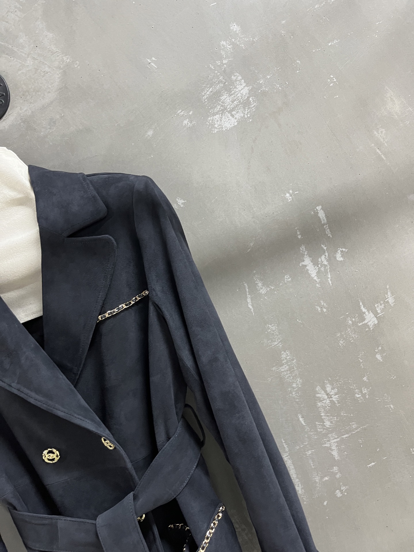 Elegant Chain-Accented Trench Coat | Autumn 2025 New Collection 6 i1758897568745 9466 0 3