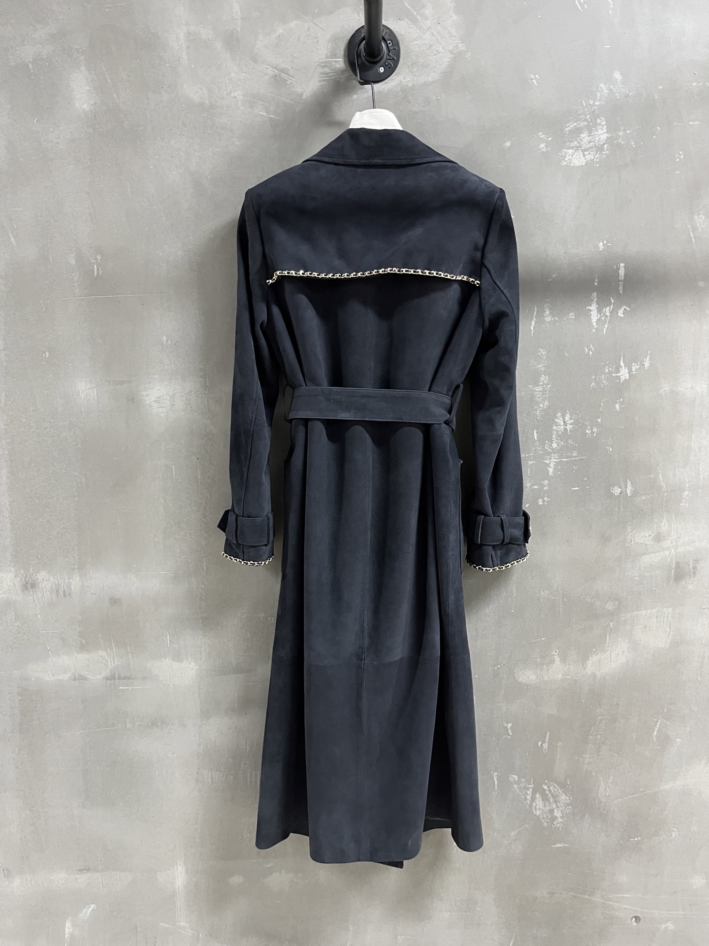Elegant Chain-Accented Trench Coat | Autumn 2025 New Collection 10 i1758897573502 4569 0 8