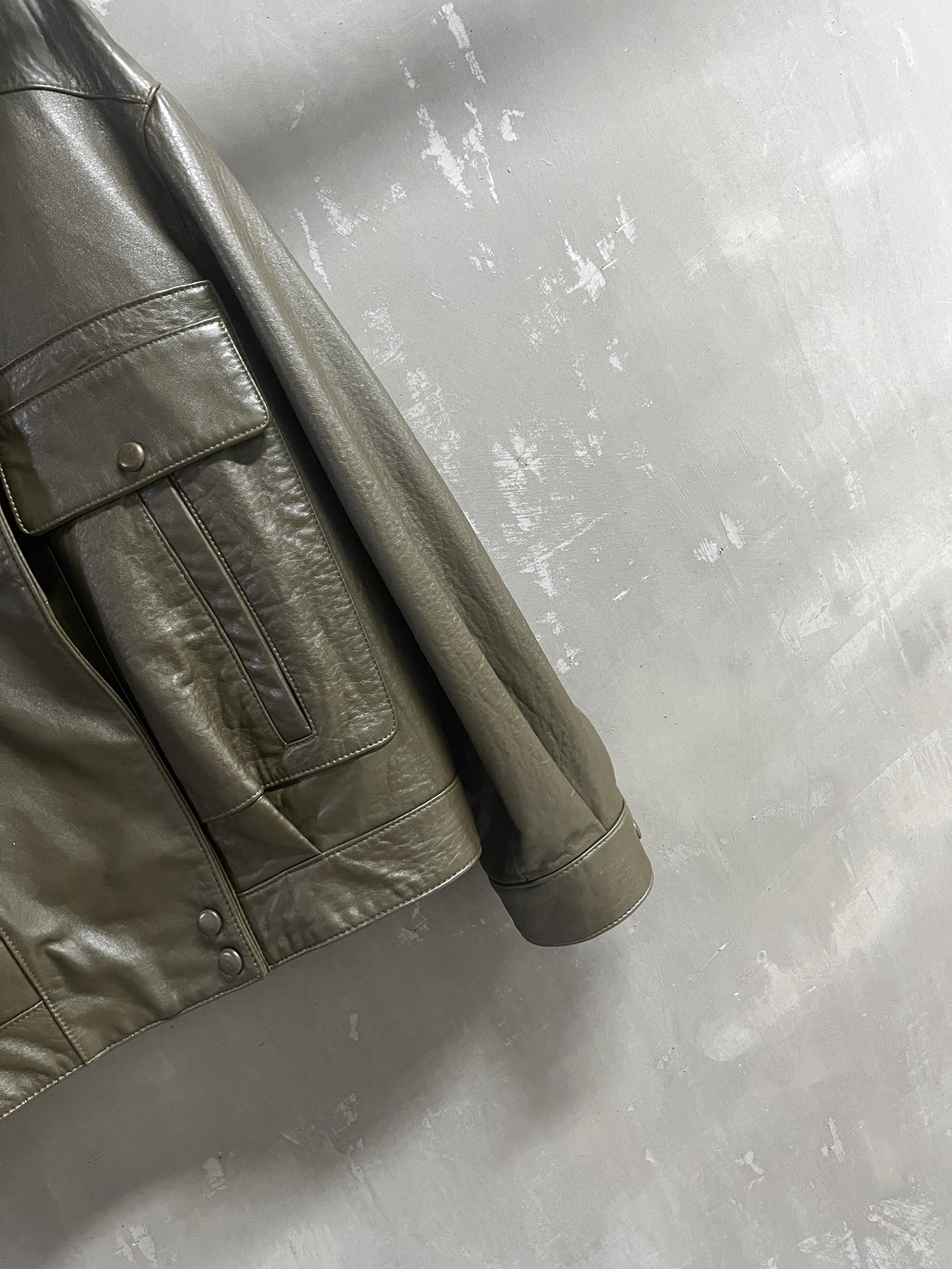 Saint Laurent Lambskin Biker Jacket - Vintage Style, Relaxed Fit 7 i1759327550080 6220 0 4