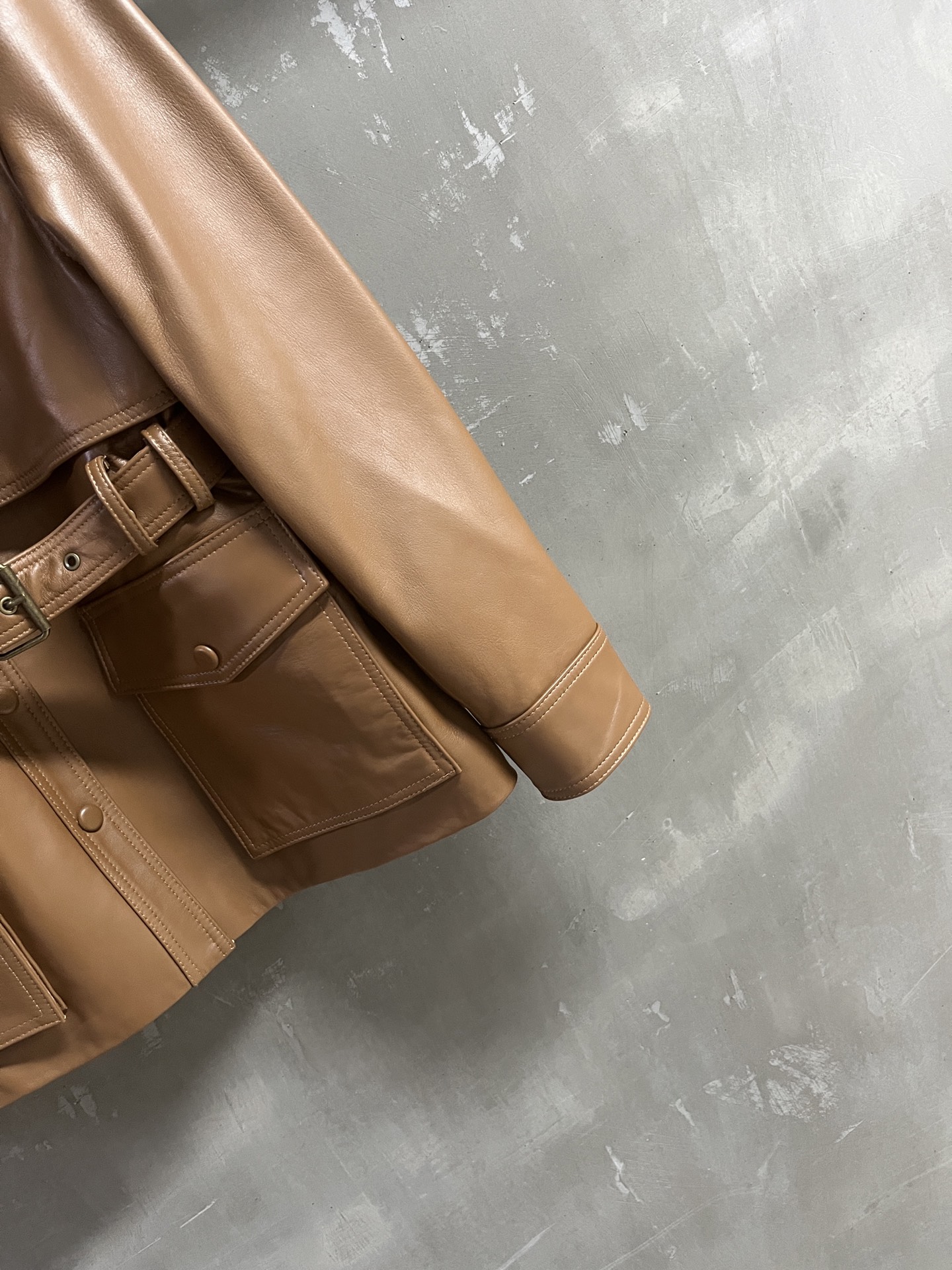 Saint Laurent Leather Jacket: Fall 2025 New Collection - Stylish & Versatile 7 i1759416378487 5969 0 4