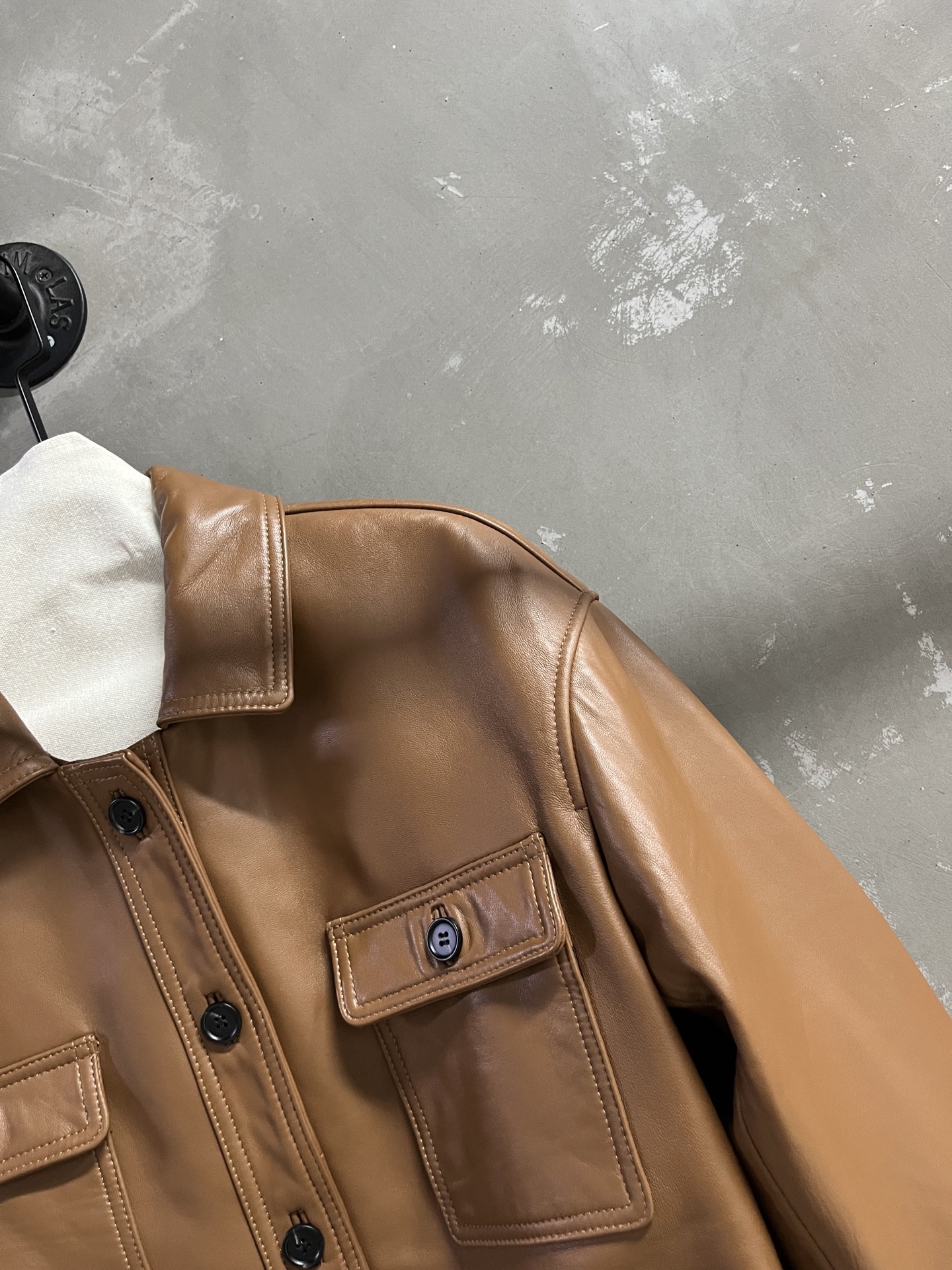 Saint Laurent Leather Jacket: 2025 Fall Collection - Stylish & Versatile 5 i1759677804068 9046 0 3