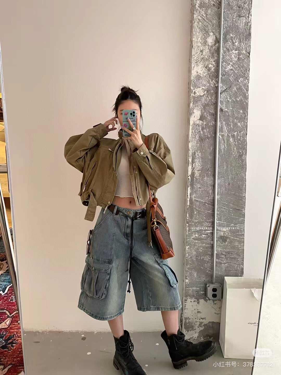 NO:744163,Retro American style, handsome workwear style, Balenciaga-clothing, balenciaga,19860909复古美式 咔咔帅的工装风,巴黎世家-服装,balenciaga,,Women's clothing