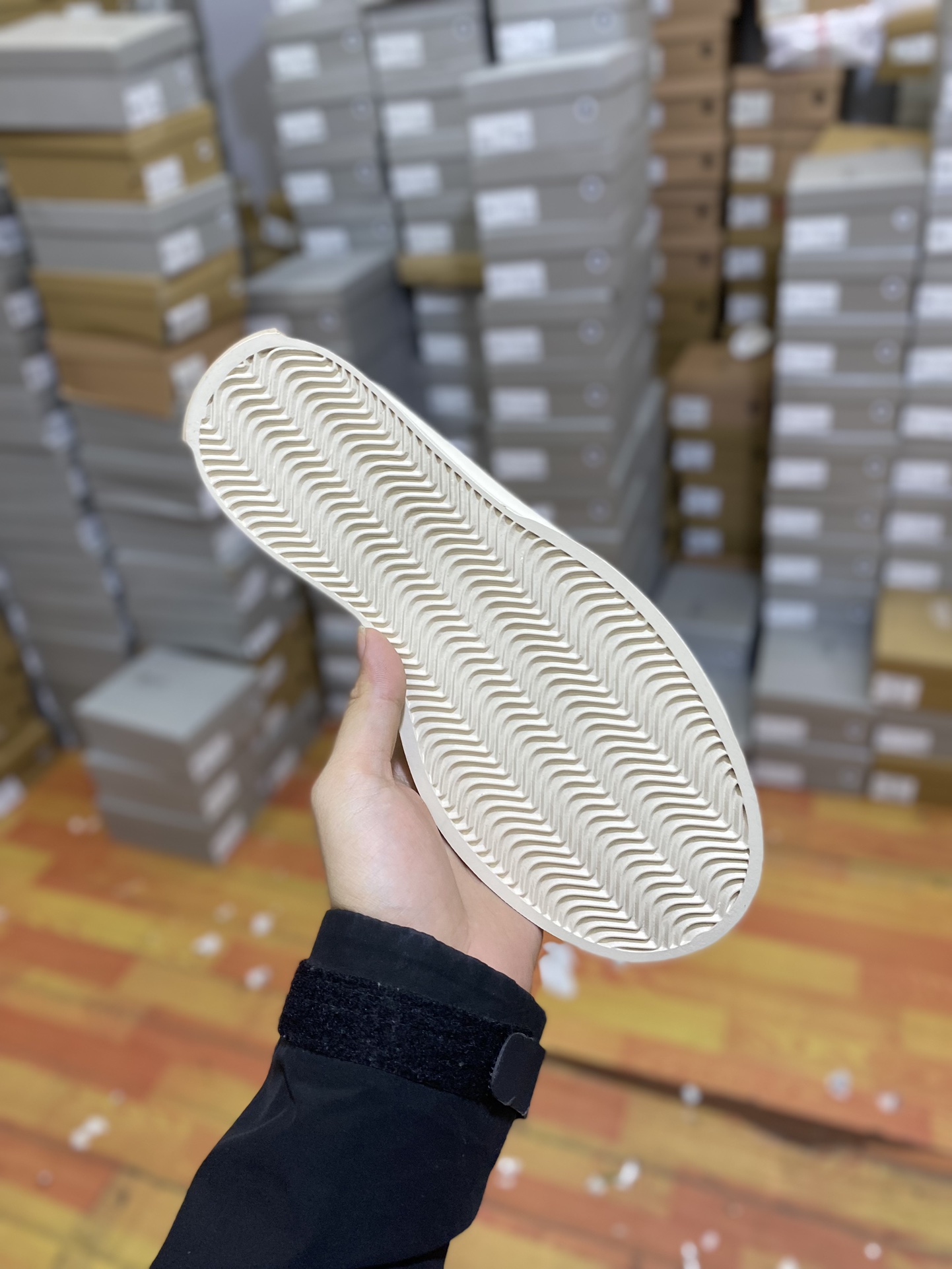 Spot stock Guangdong high version MARNI latest big head women's shoes Mary Jane half slippers