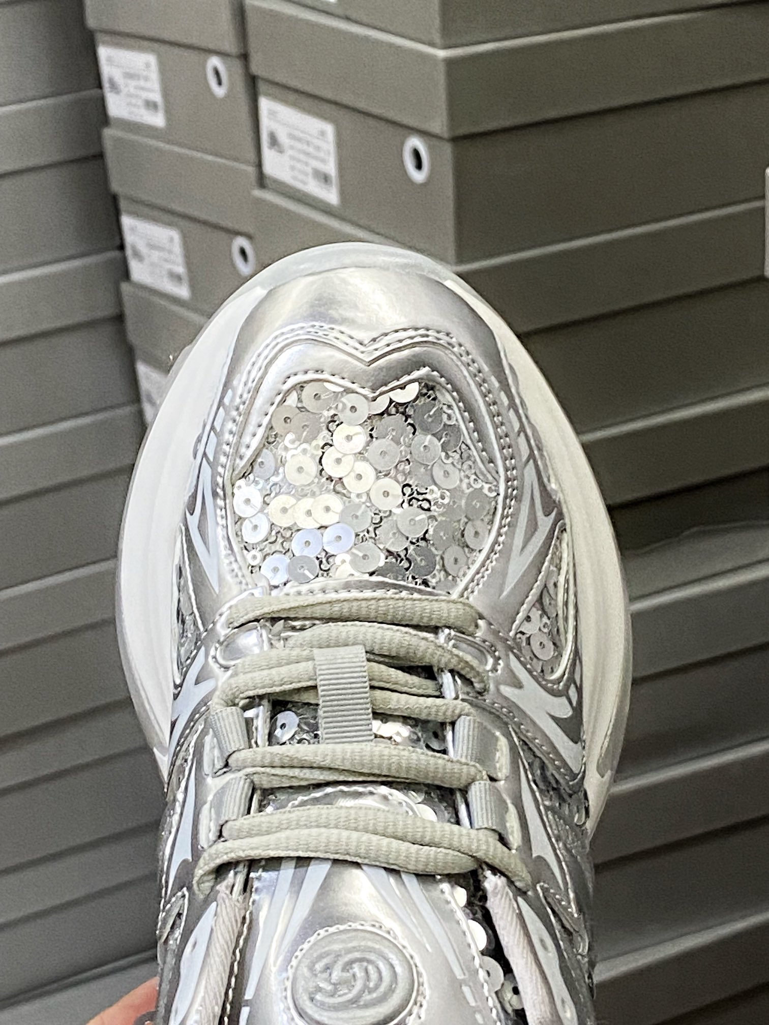 OK version of the GG-CC Daddy Shoes produced by Guangdong Daddy Factory Zhao Lusi and Ju Jingyi