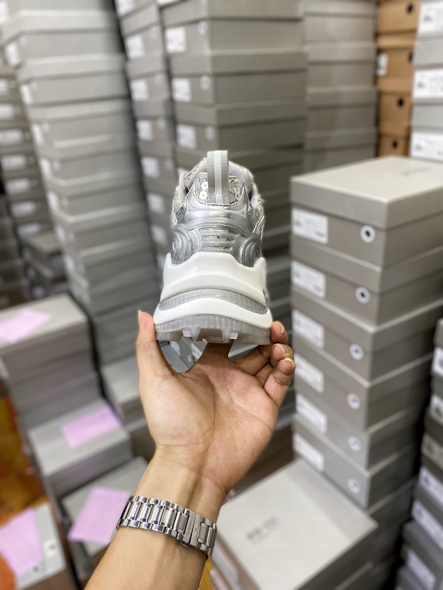 OK version of the GG-CC Daddy Shoes produced by Guangdong Daddy Factory Zhao Lusi and Ju Jingyi