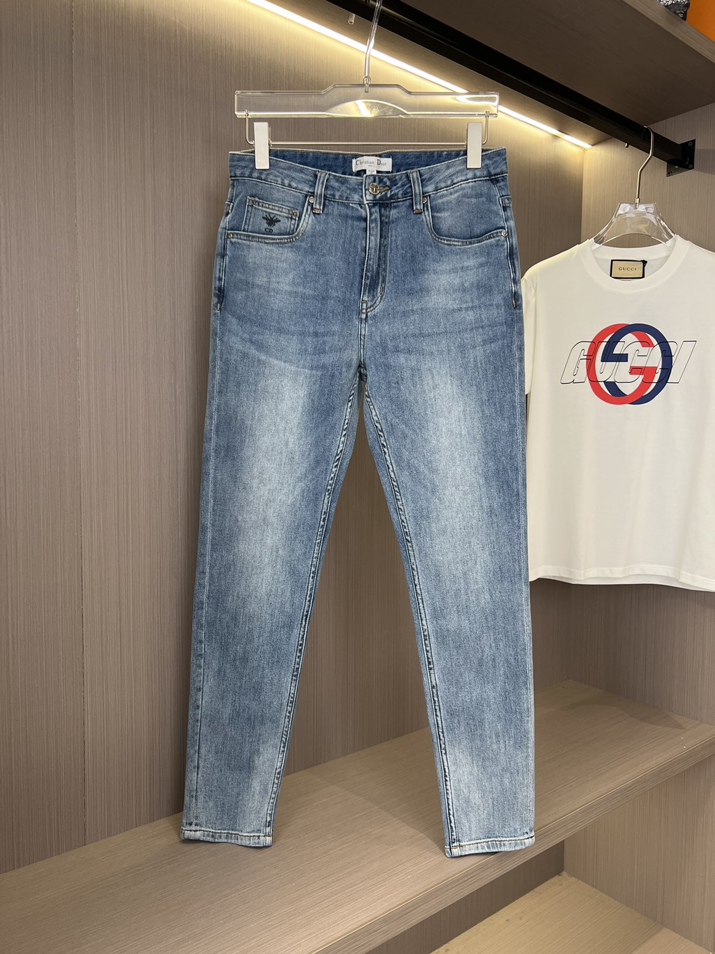 D迪家24SS最新夏季新款牛仔裤重工洗水修身剪裁微弹时尚经典百搭码数29-38️3537