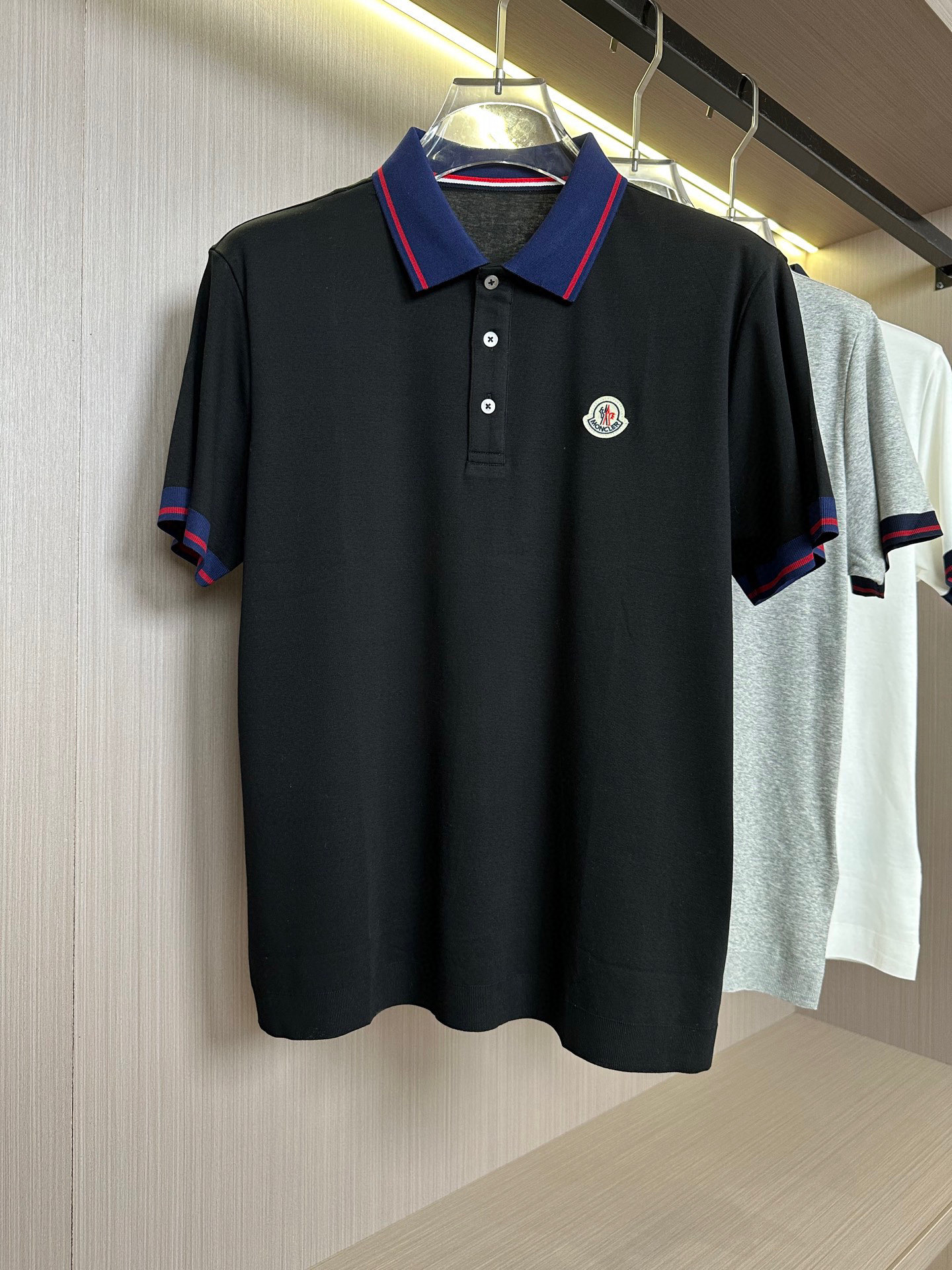   🔥MON蒙家25SS春夏新款起脚色织Polo 原版定制 进口纱线色染 经典百搭 舒适透气 高端
颜色