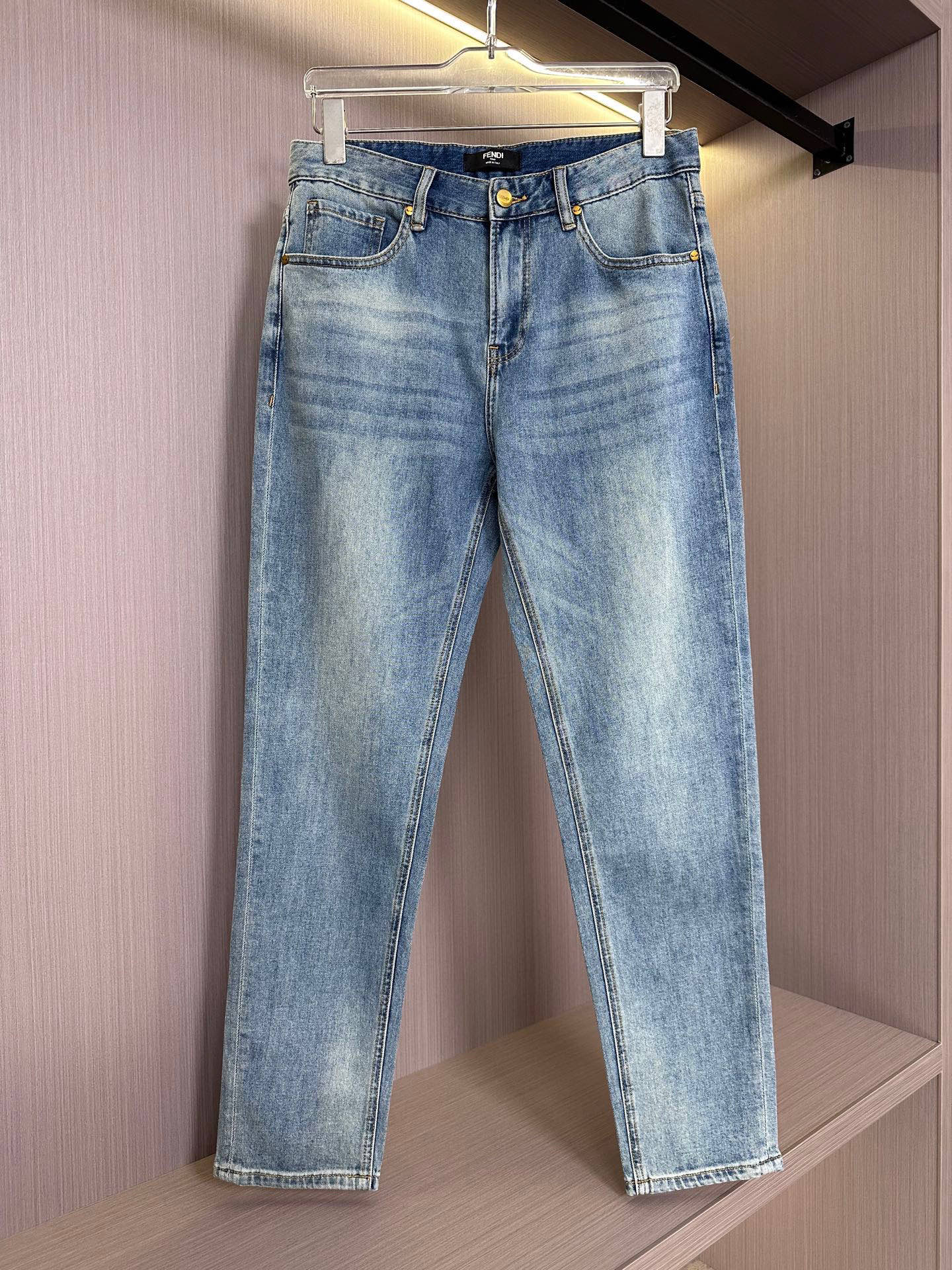High-End Quality Summer Jeans: Super-Soft Fabric, Small Rectangular, Body Training. Sizes 29-38. - 图片 2
