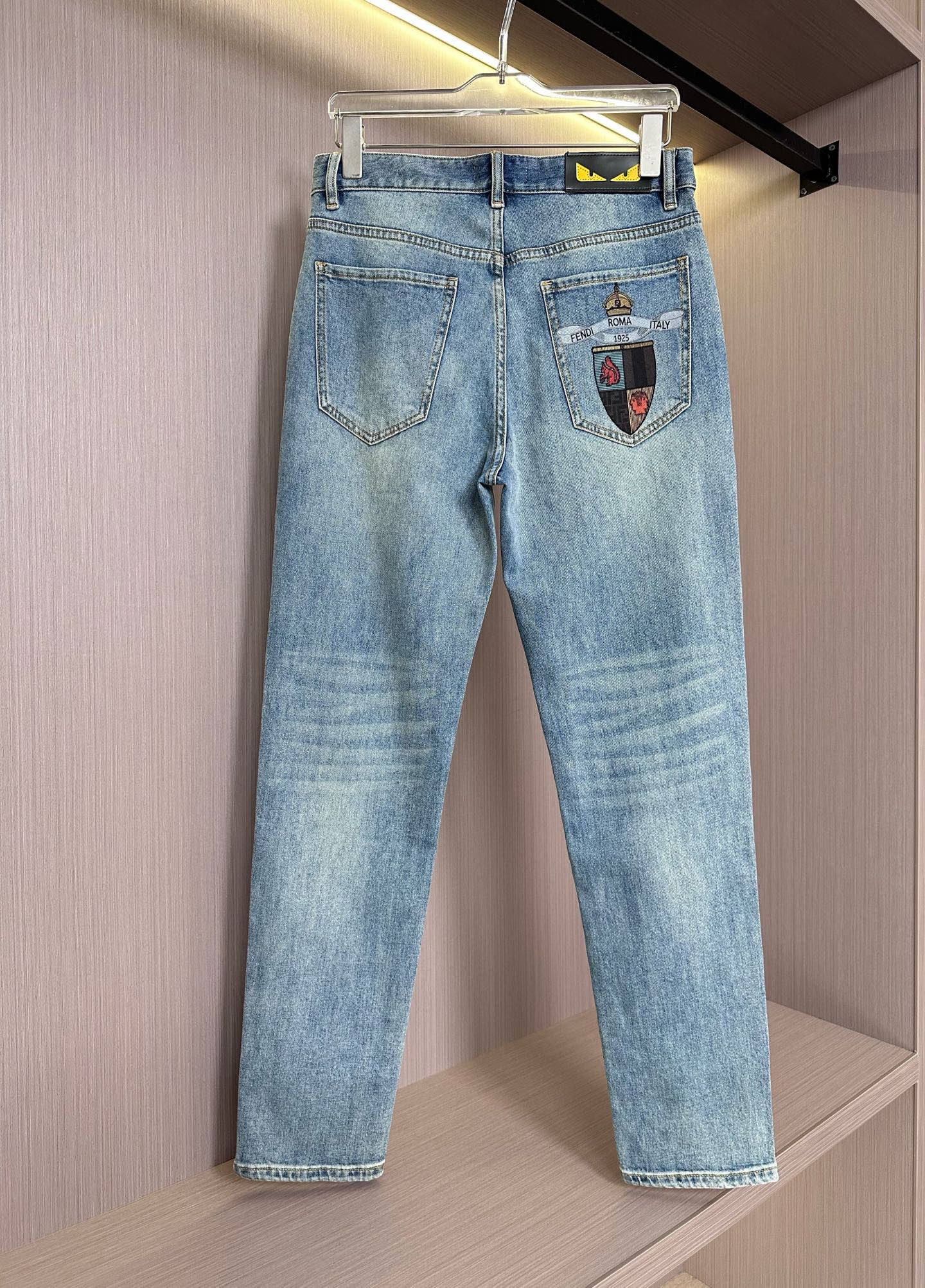 High-End Quality Summer Jeans: Super-Soft Fabric, Small Rectangular, Body Training. Sizes 29-38. - 图片 3
