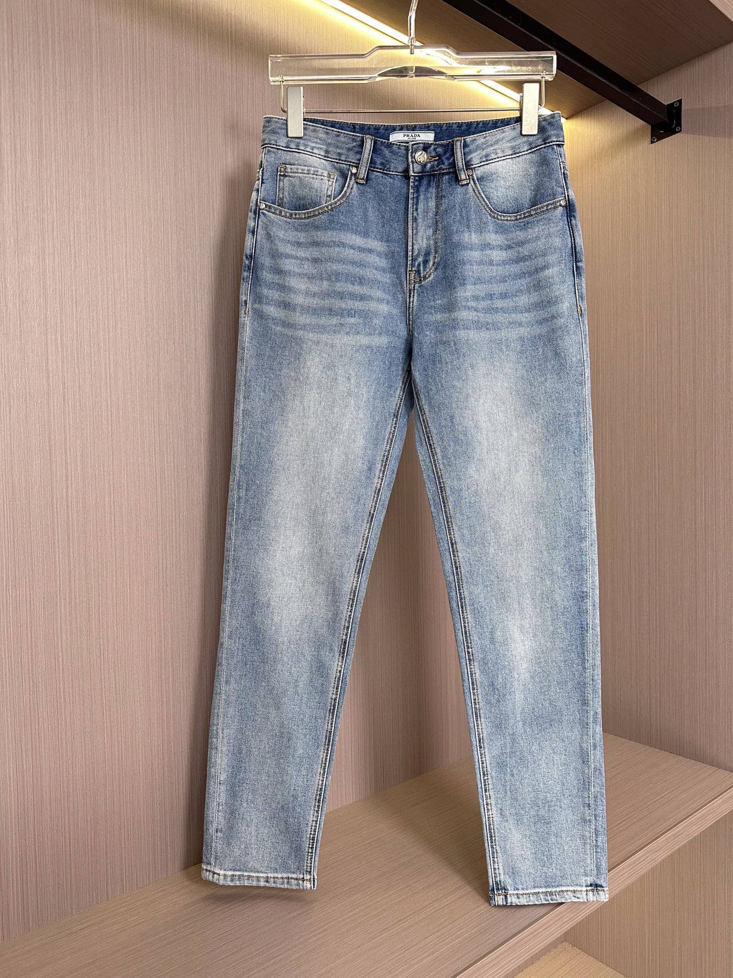High-End Quality Summer Jeans: P672 PDP’s 25SS, Super Soft Fabric, All Sizes Available - 图片 2