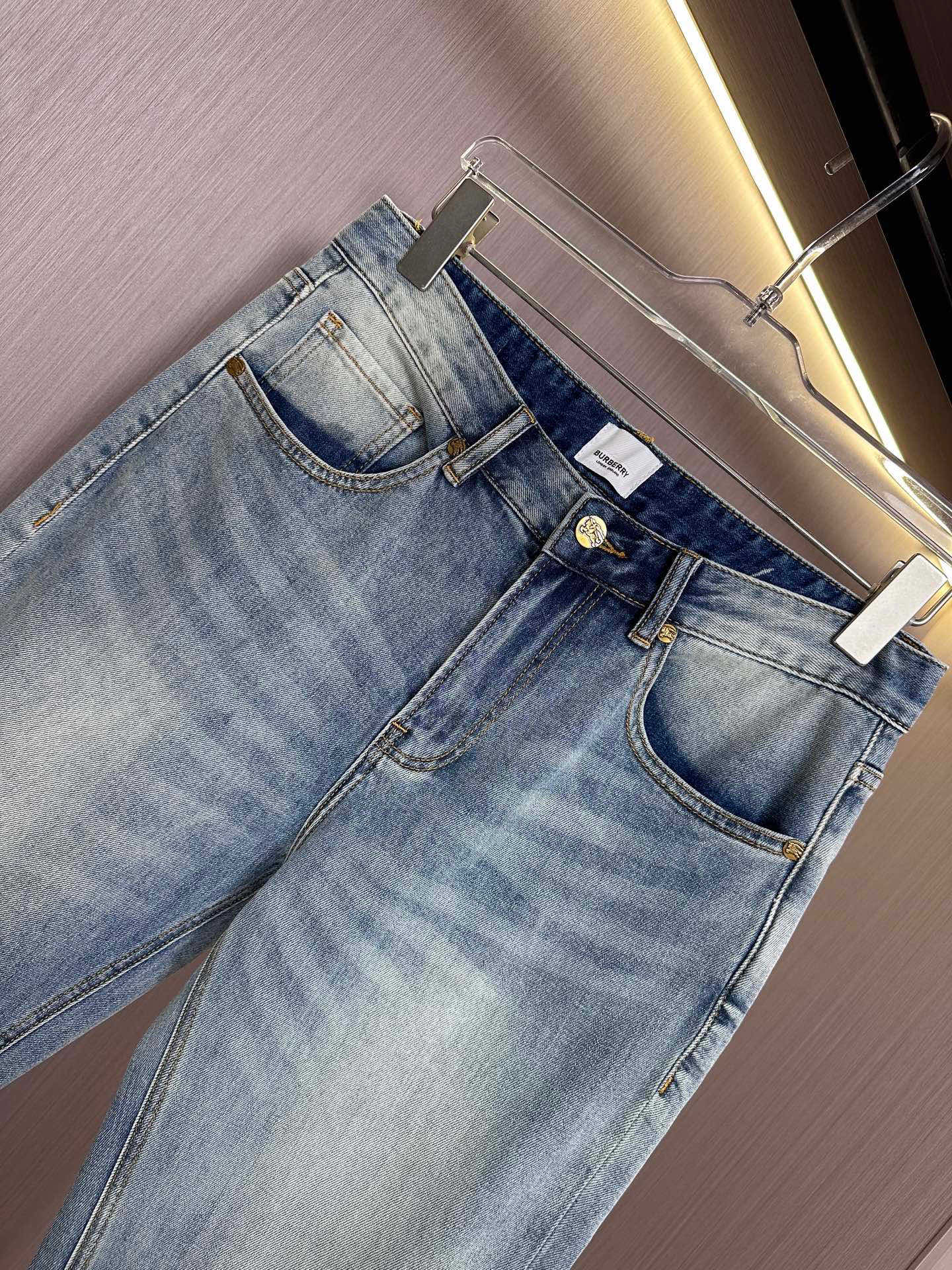 High-End BBR Family Summer Jeans: Super Soft, Cozy Fabric, Sizes 29-38 - 图片 4