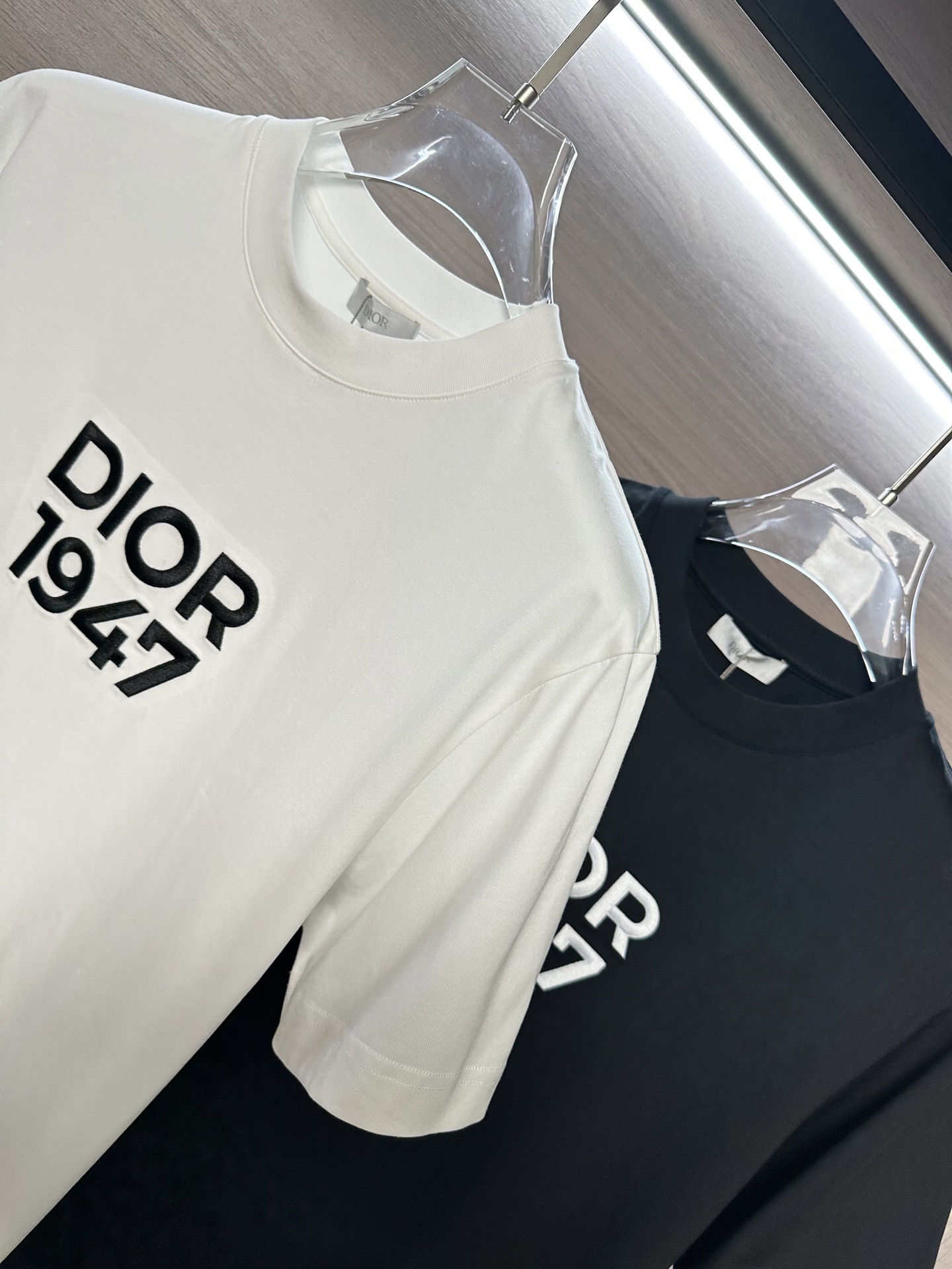 CD迪家26ss夏季最新款短袖圆领T恤 高端订制 设计前卫时尚！品牌刺绣🪡字母logo重工艺设计 高端定