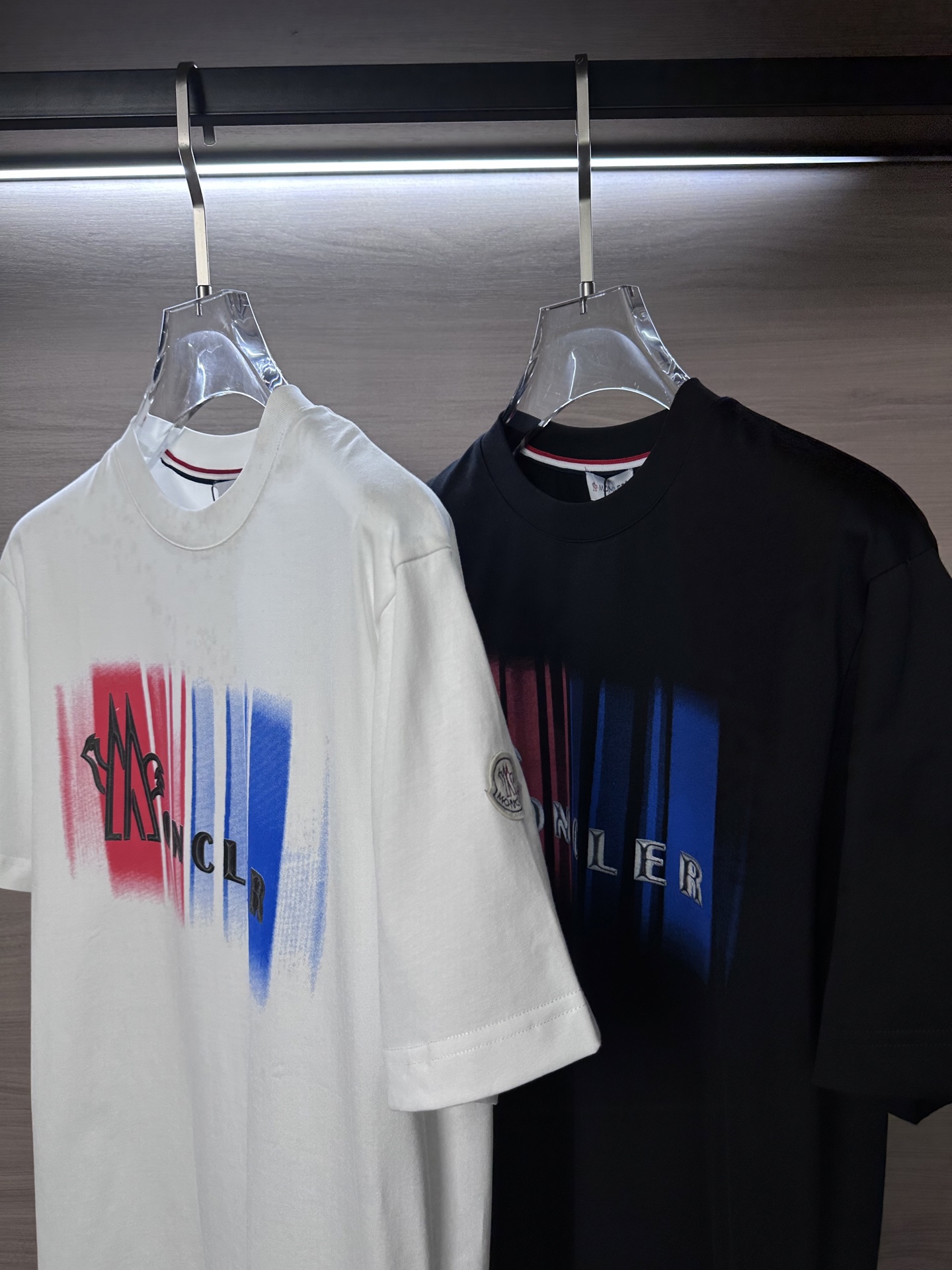 🔥Mon蒙家26ss夏季最新款短袖圆领T恤 高端订制 设计前卫时尚！品牌字母logo重工艺设计 高端定制