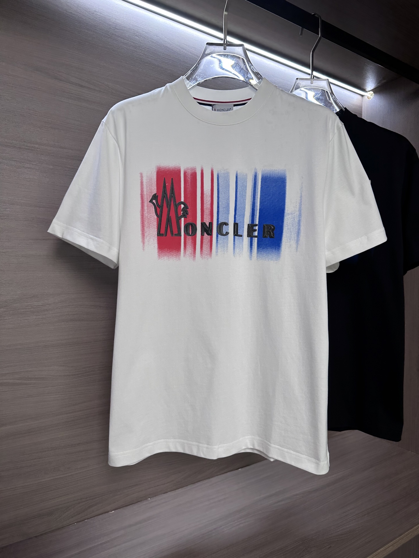 🔥Mon蒙家26ss夏季最新款短袖圆领T恤 高端订制 设计前卫时尚！品牌字母logo重工艺设计 高端定制