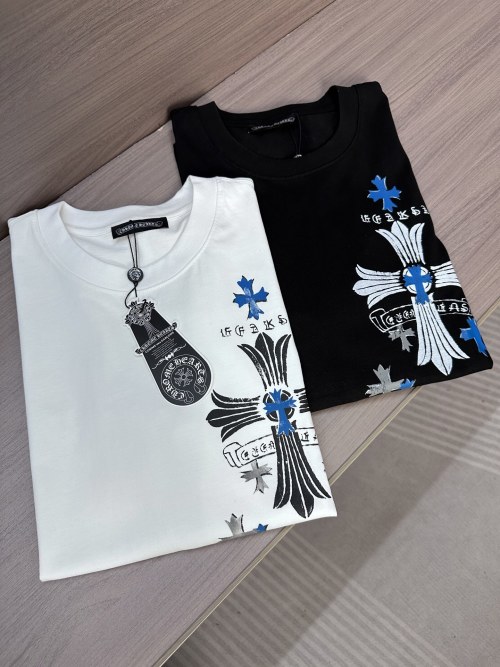 Chrome Hearts 25SS Summer Short Sleeve T-Shirt with Logo 1 Chrome Hearts 25SS Summer Short Sleeve T-Shirt with Logo