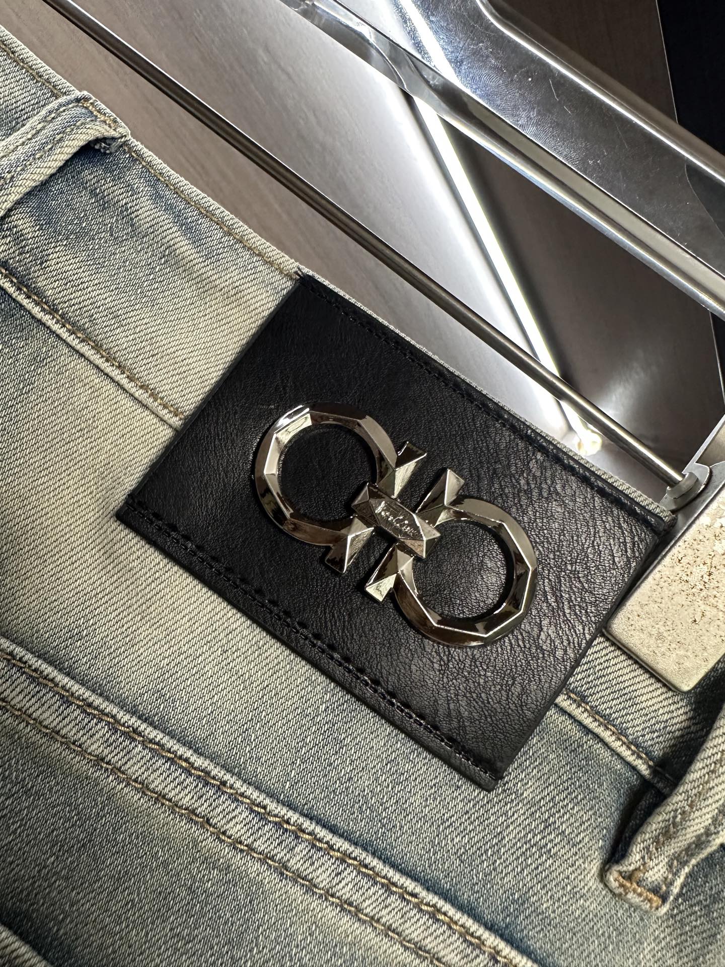 Ferragamo Men's Slim Fit Denim Jeans - Soft and Comfortable 10 i1751267591640 9519 0 8