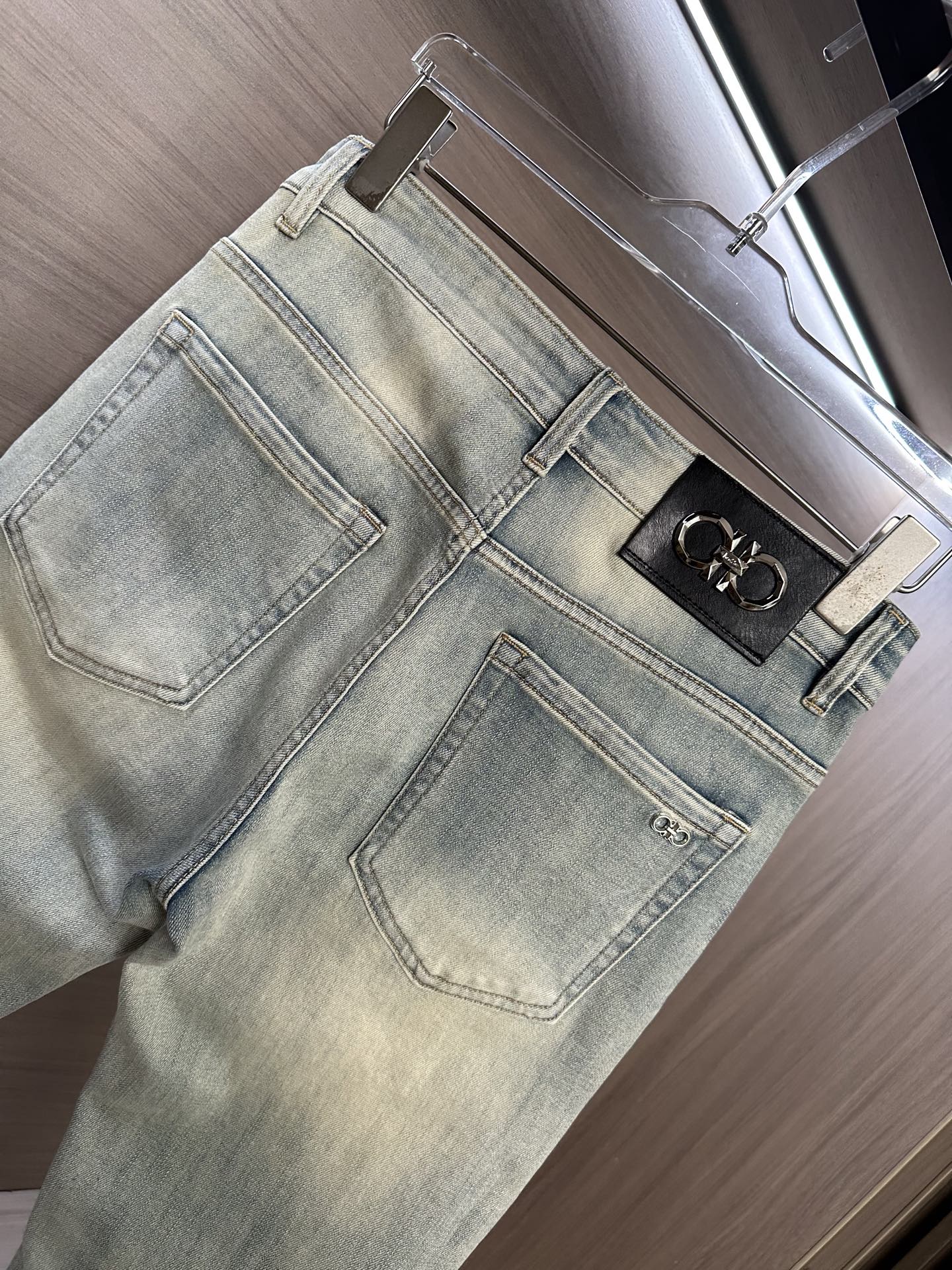 Ferragamo Men's Slim Fit Denim Jeans - Soft and Comfortable 6 i1751267593525 7807 0 4