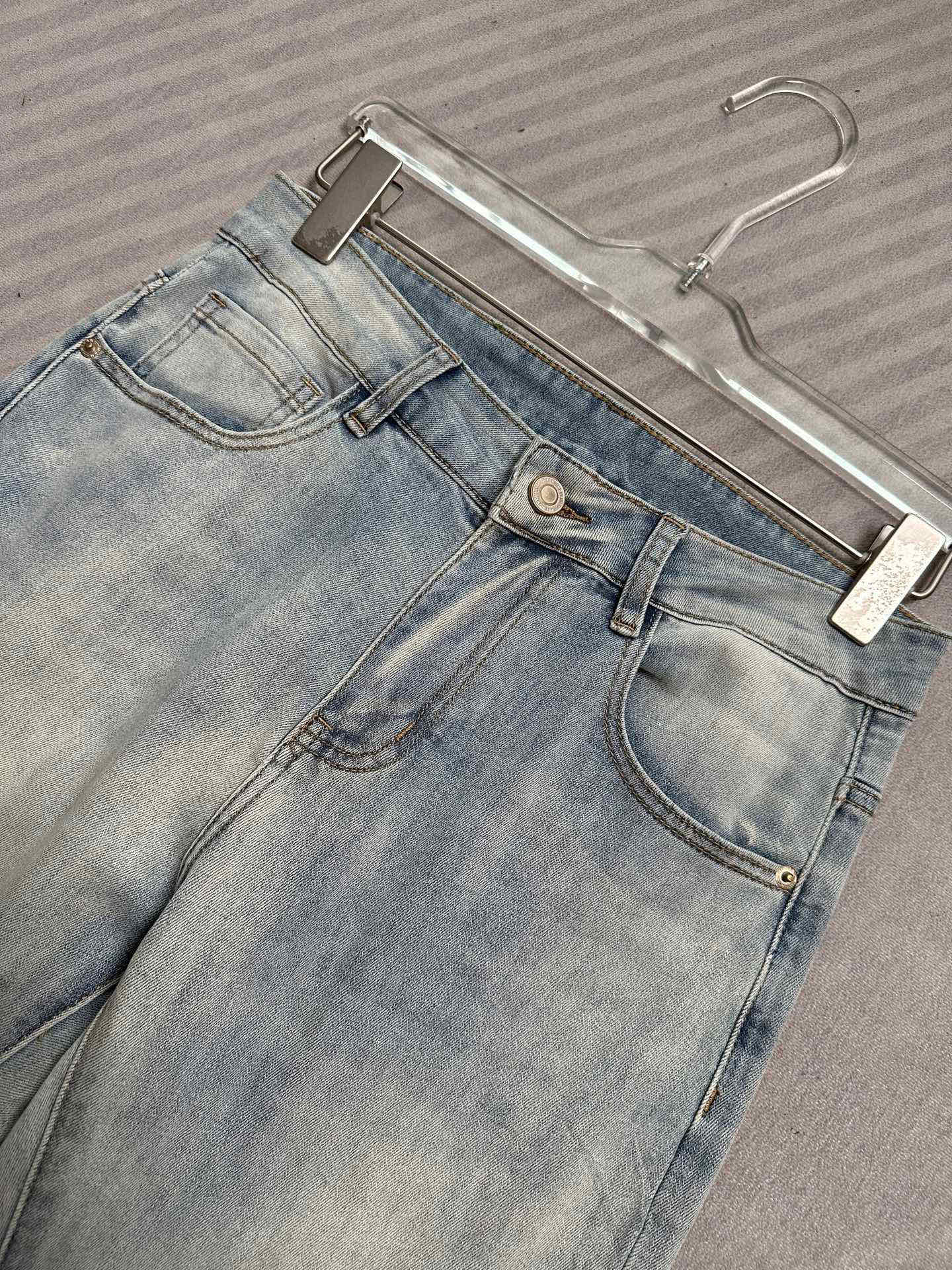 “Monmontian’s Summer Jeans: Soft Fabric, Long Upper Body Training, Variety of Sizes” - 图片 5