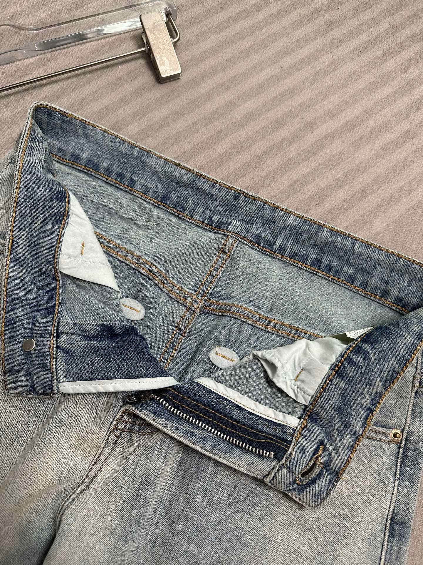 “Monmontian’s Summer Jeans: Soft Fabric, Long Upper Body Training, Variety of Sizes” - 图片 9