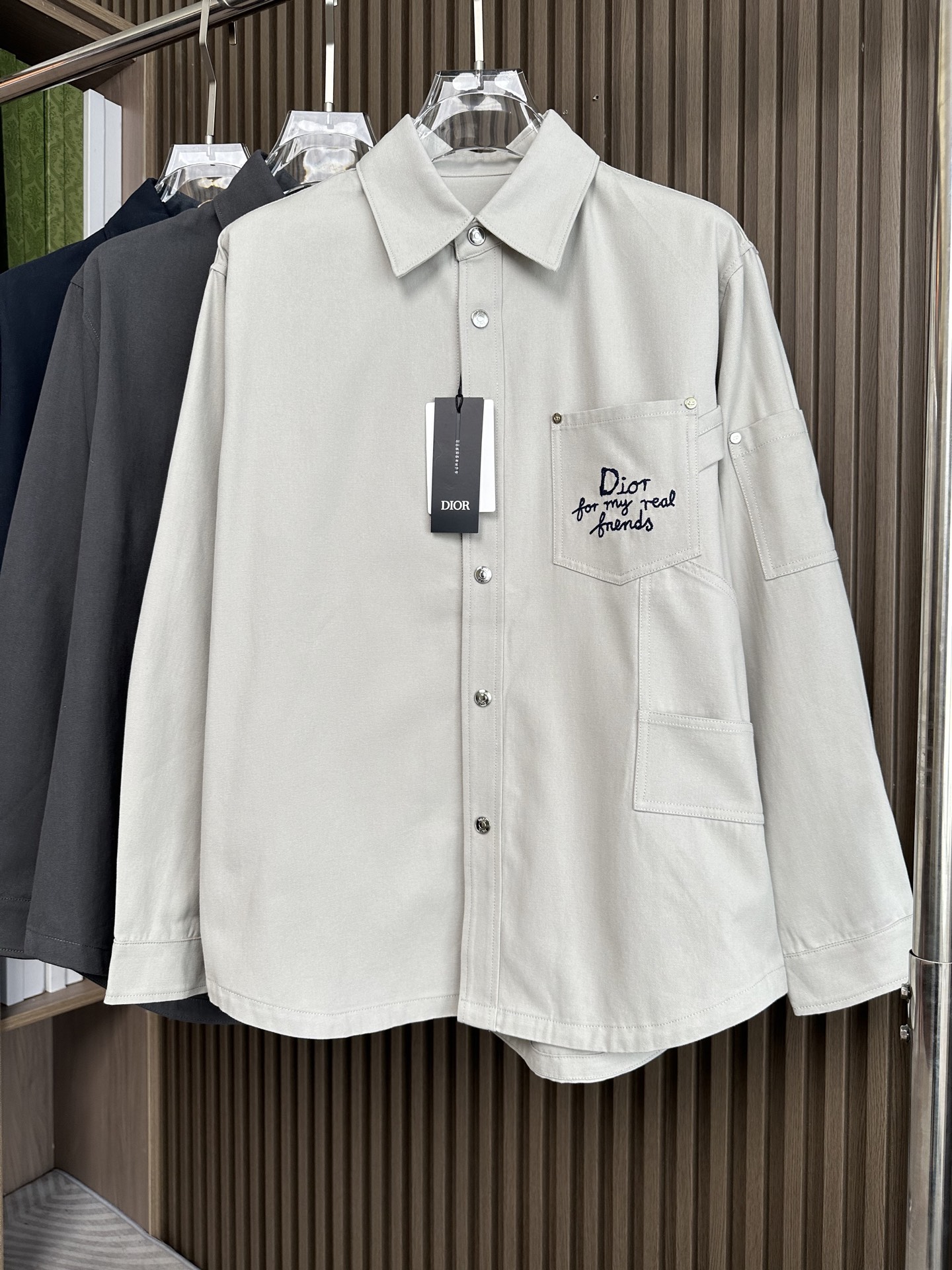 /套 Dior2025秋冬新款套装 走秀款 定制原版牛仔面料 搭配夹克版型设计 非常洋气 版型超好不易褶