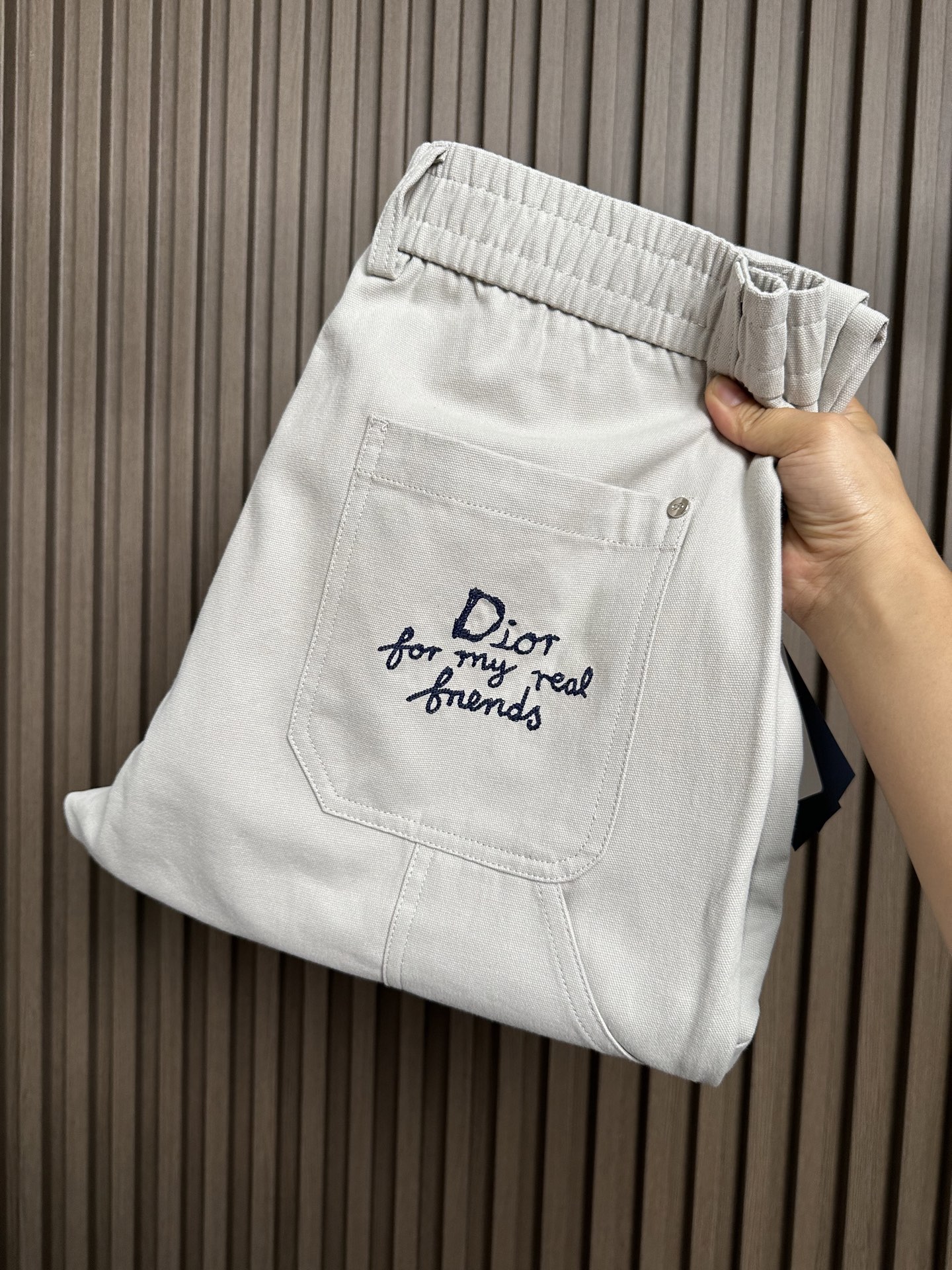 /套 浅卡其长裤～